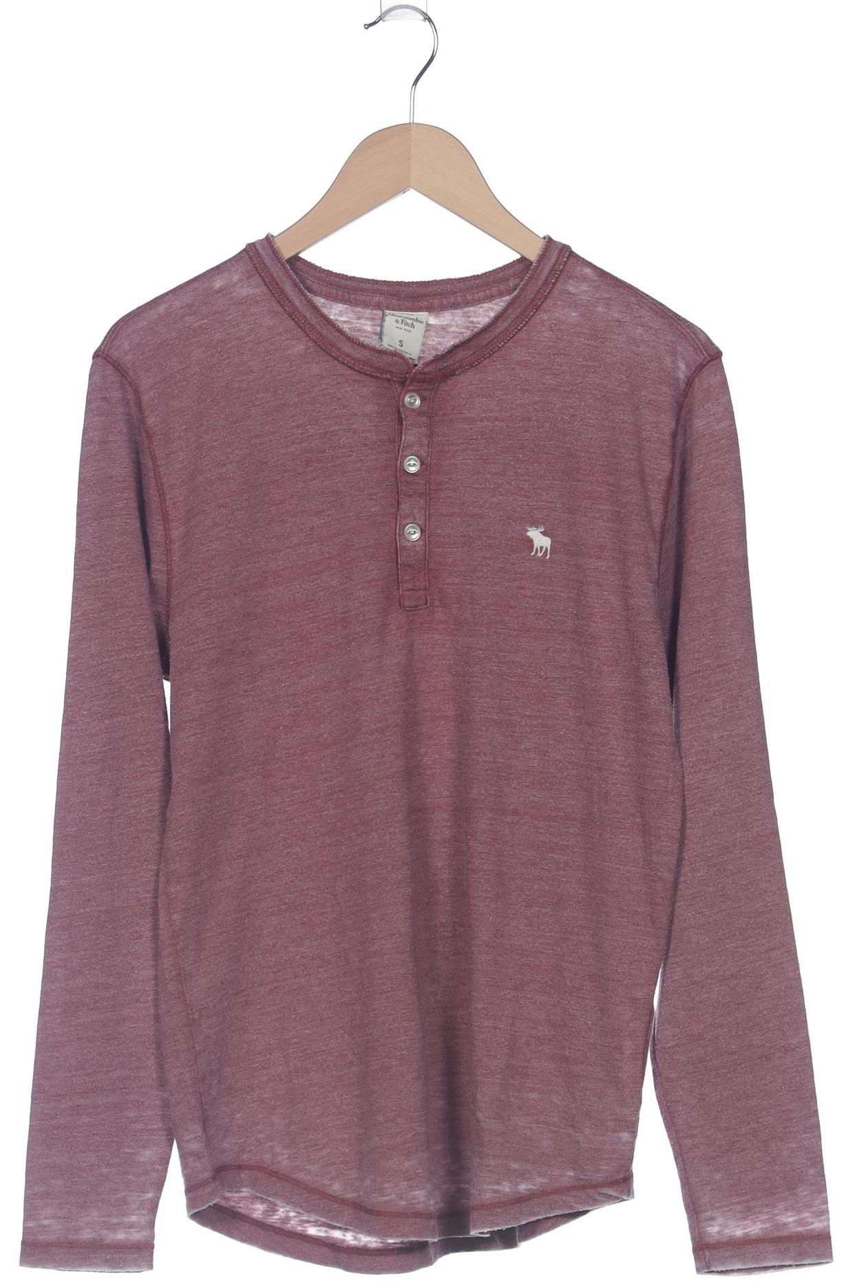 

Abercrombie & Fitch Herren Langarmshirt, bordeaux, Gr. 46