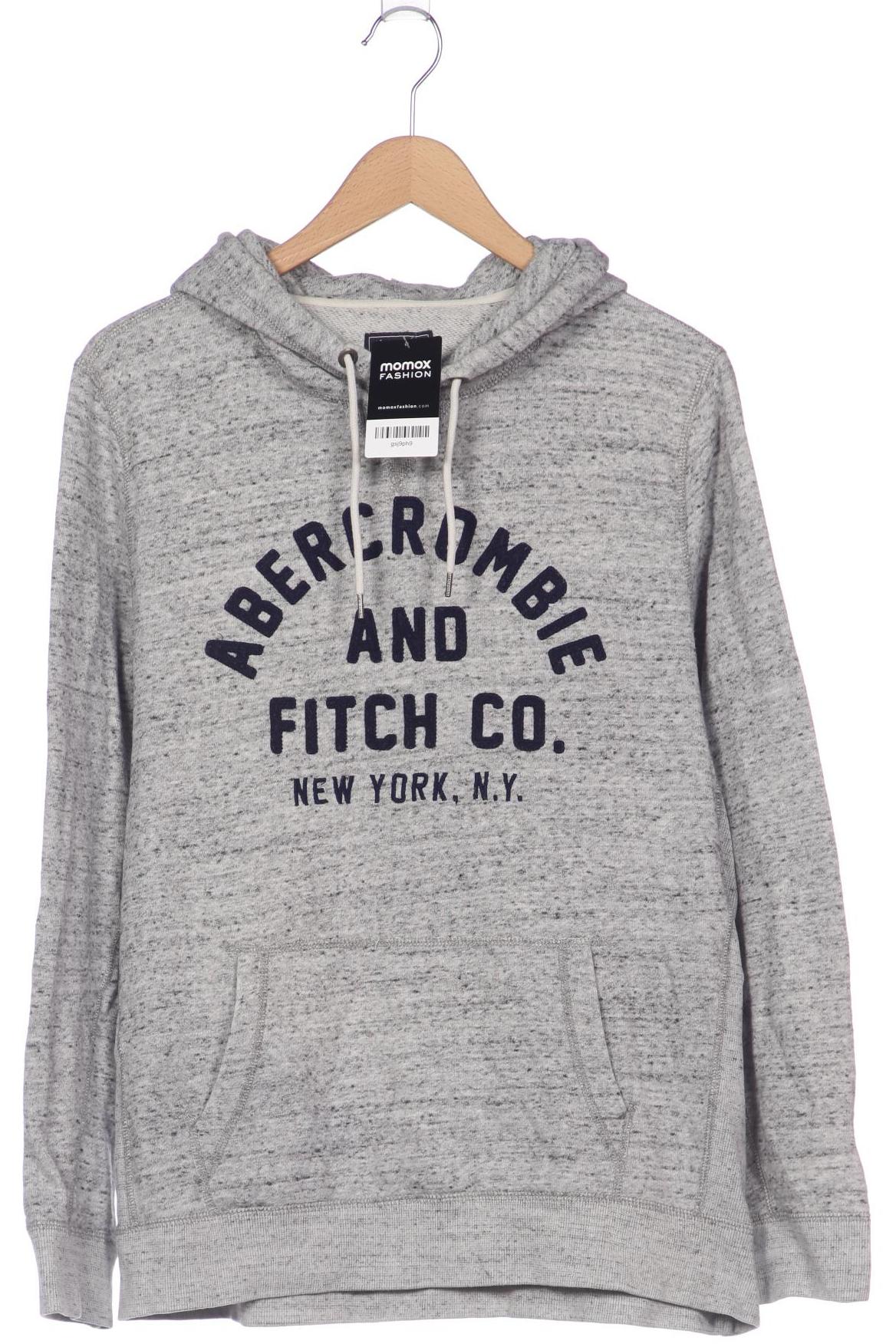

Abercrombie & Fitch Herren Kapuzenpullover, grau, Gr. 52