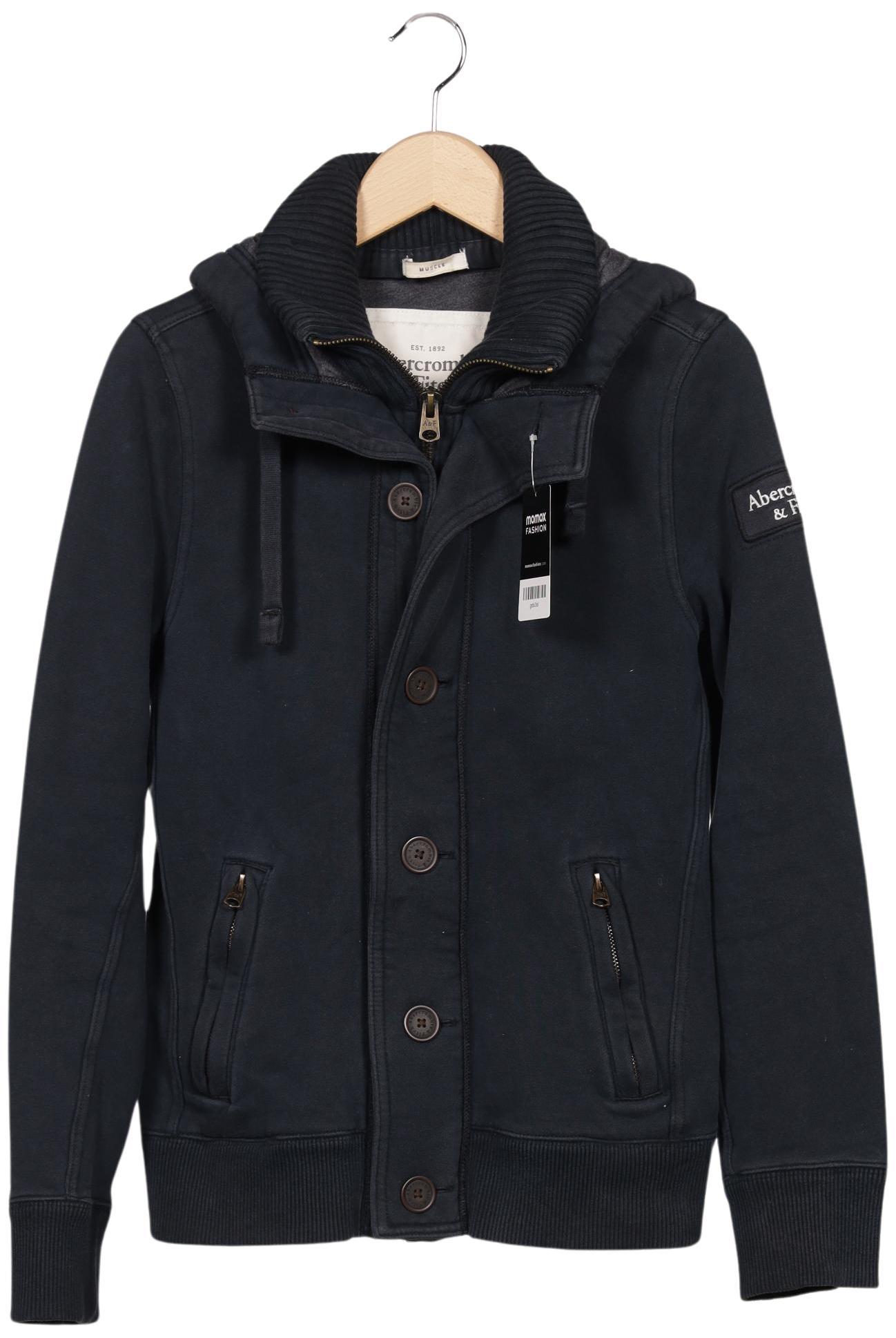

Abercrombie & Fitch Herren Kapuzenpullover, marineblau, Gr. 46