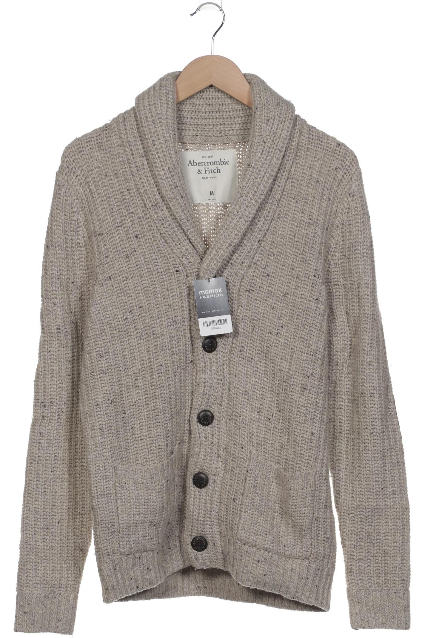 

Abercrombie & Fitch Herren Strickjacke, grau, Gr. 48