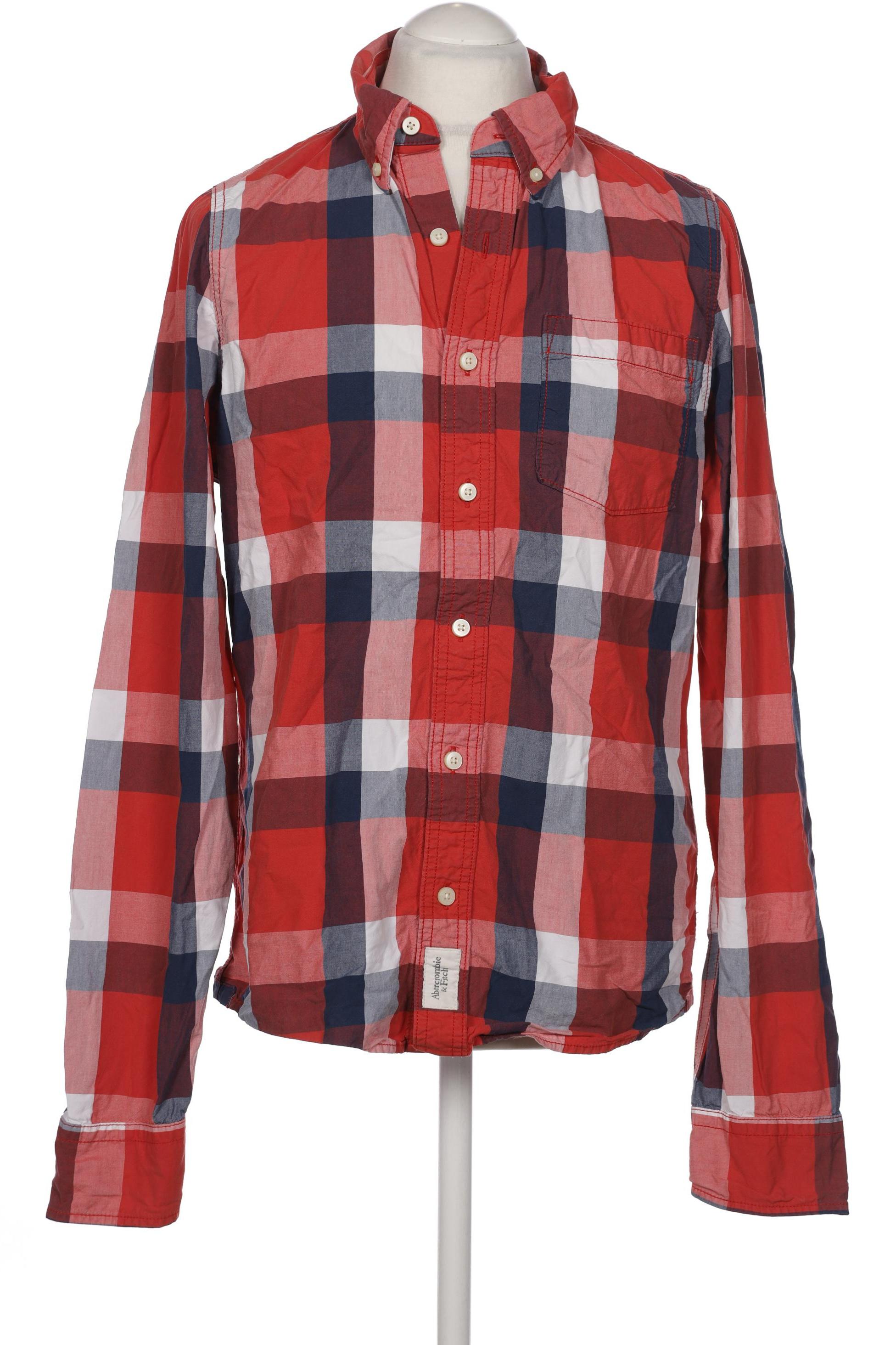 

Abercrombie & Fitch Herren Hemd, rot, Gr. 54