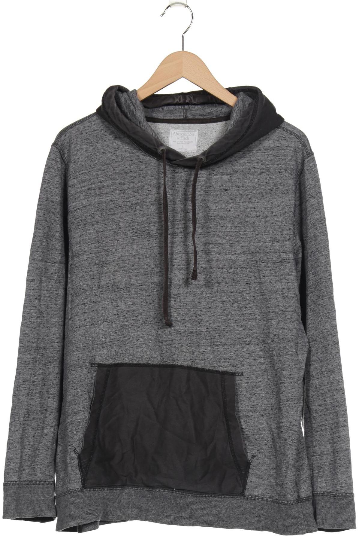 

Abercrombie & Fitch Herren Kapuzenpullover, grau