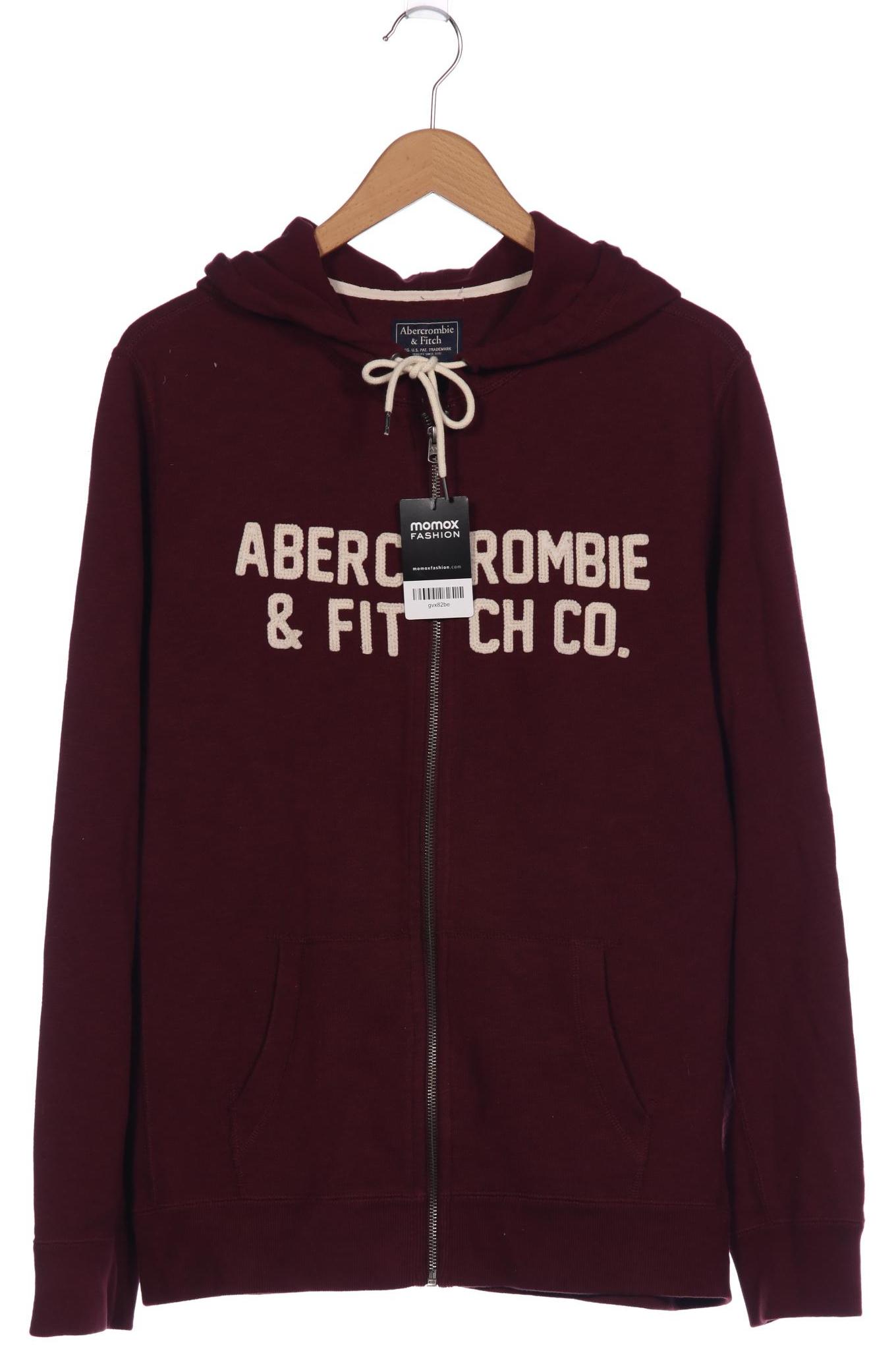 

Abercrombie & Fitch Herren Kapuzenpullover, bordeaux