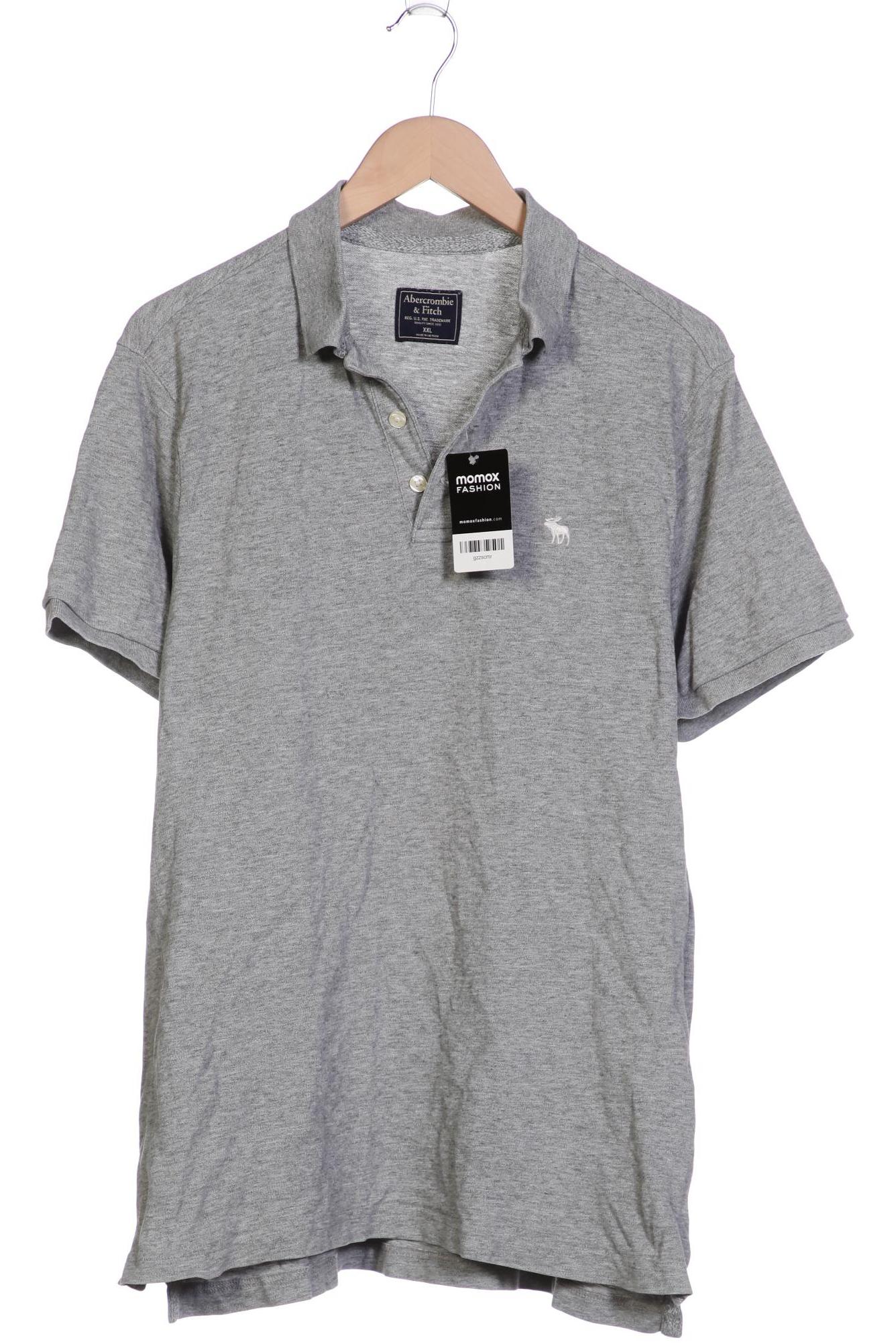 

Abercrombie & Fitch Herren Poloshirt, grau