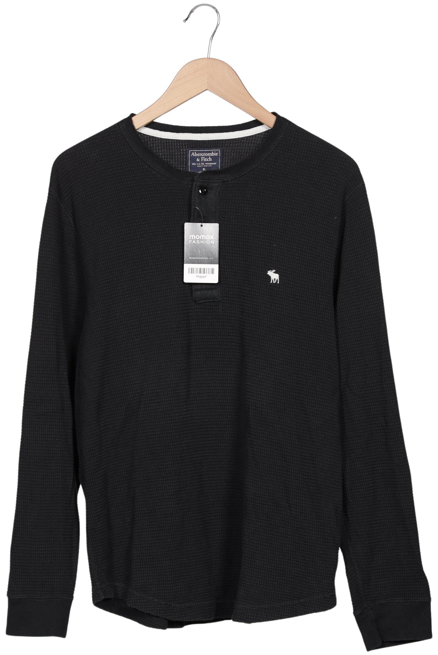 

Abercrombie & Fitch Herren Langarmshirt, schwarz, Gr. 54