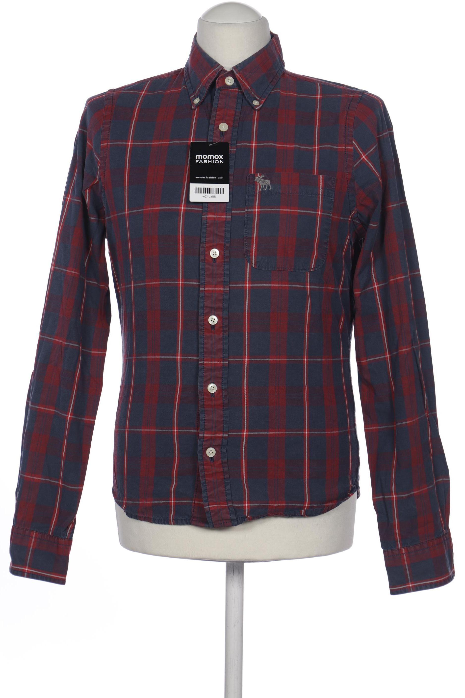 

Abercrombie & Fitch Herren Hemd, bordeaux, Gr. 46