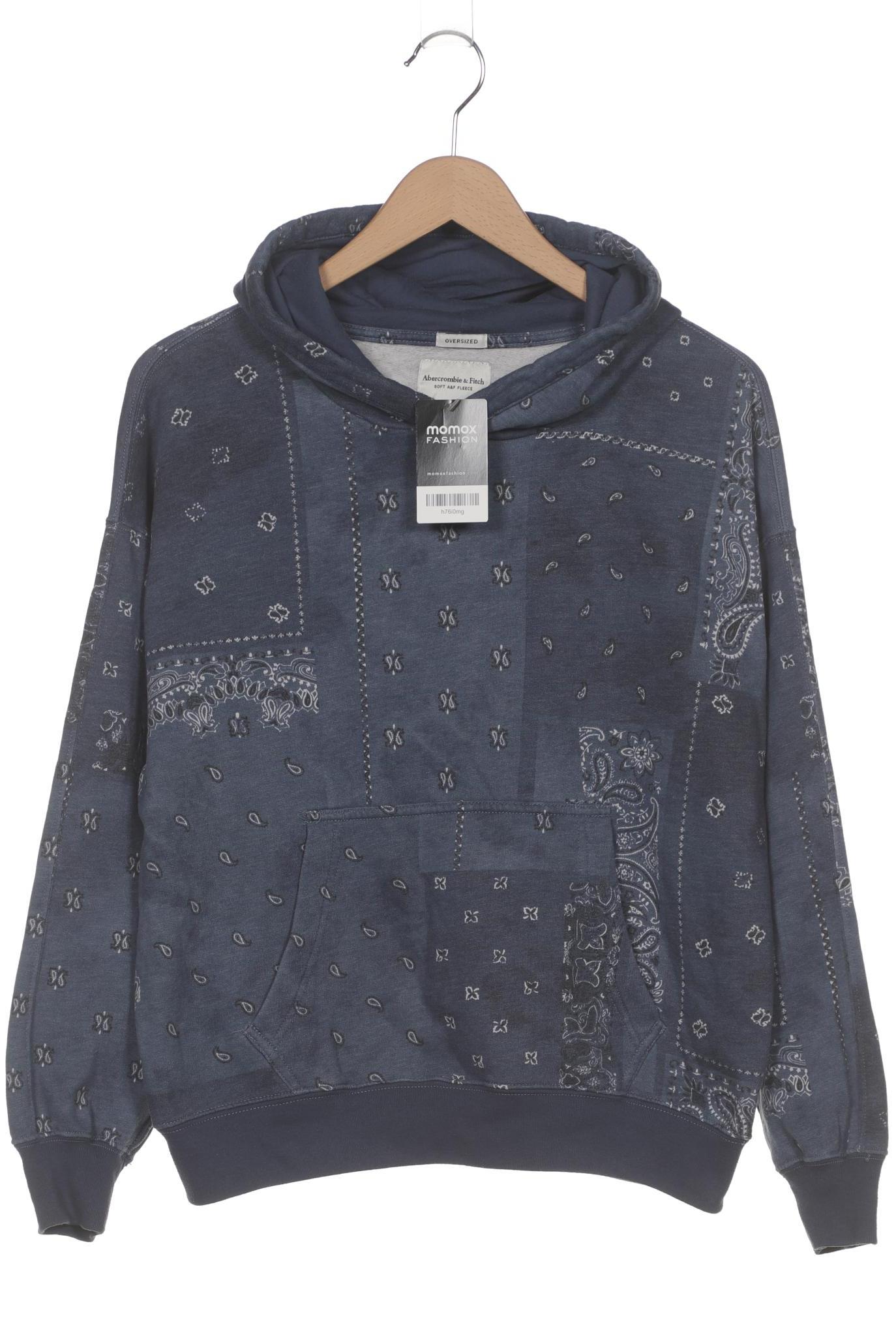 

Abercrombie & Fitch Herren Kapuzenpullover, marineblau, Gr. 44
