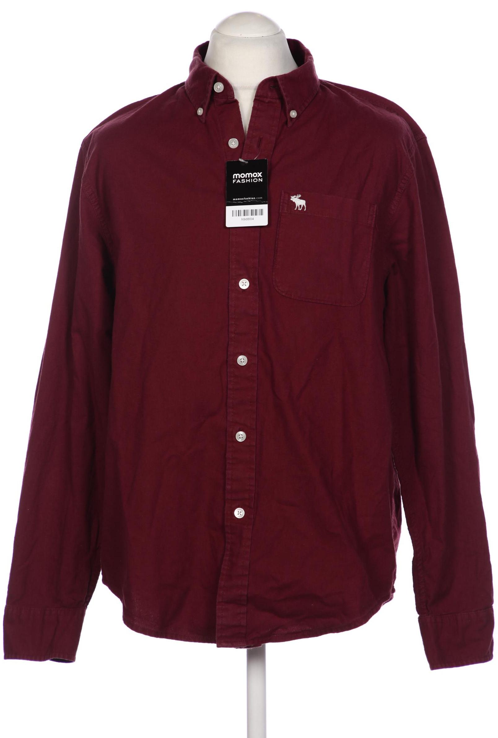 

Abercrombie & Fitch Herren Hemd, bordeaux, Gr. 54
