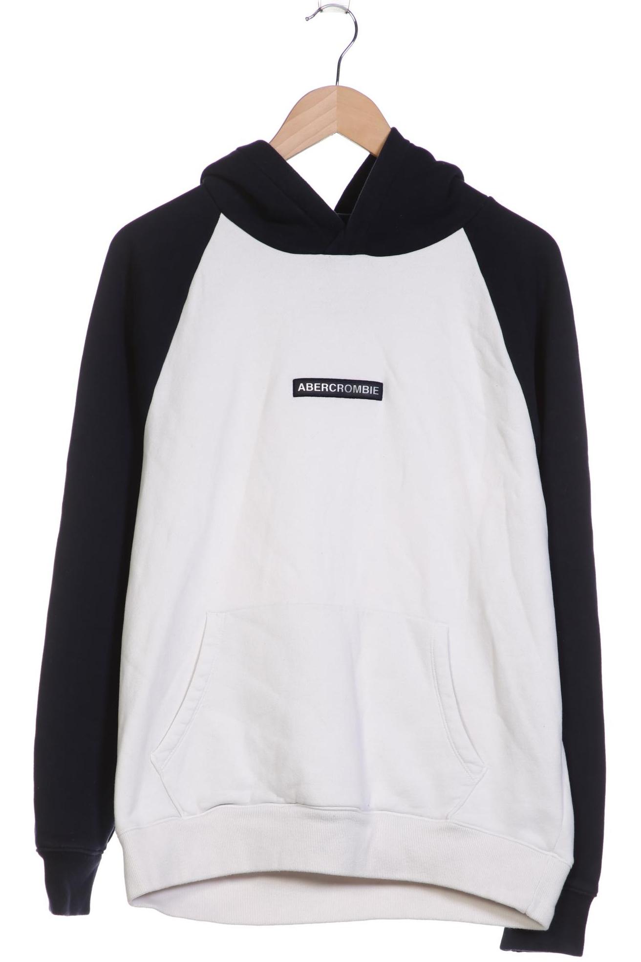

Abercrombie & Fitch Herren Kapuzenpullover, weiß, Gr. 52