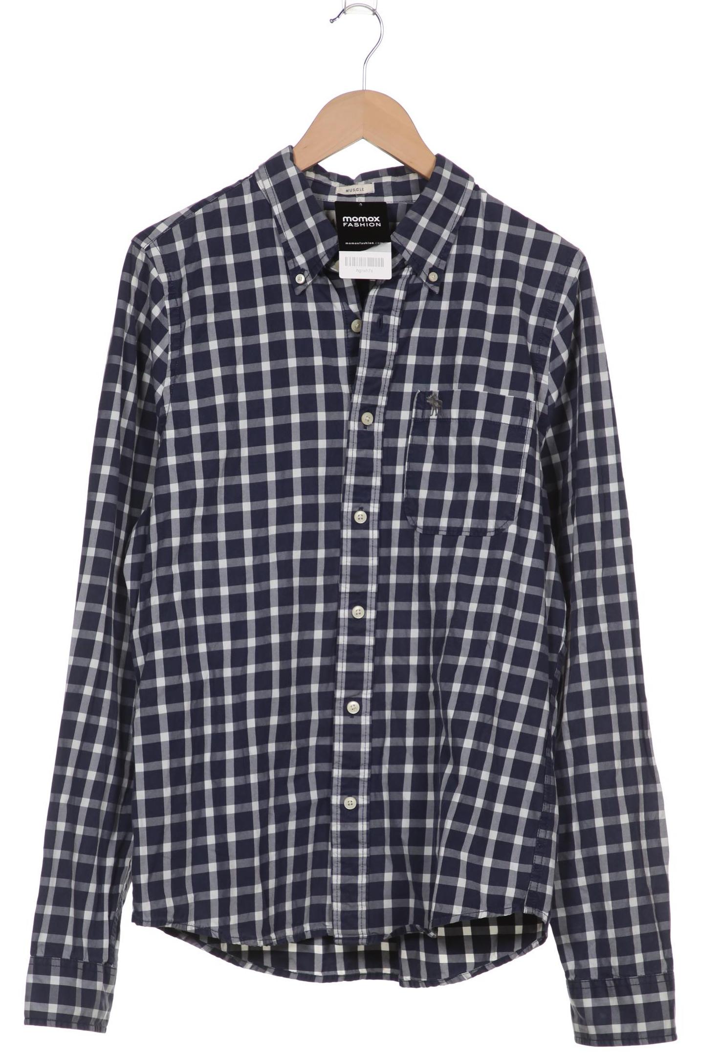 

Abercrombie & Fitch Herren Hemd, marineblau