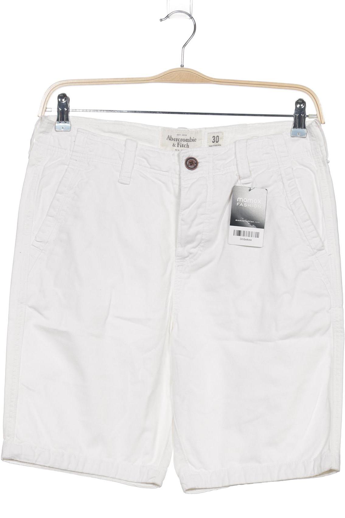 

Abercrombie & Fitch Herren Shorts, weiß, Gr. 30