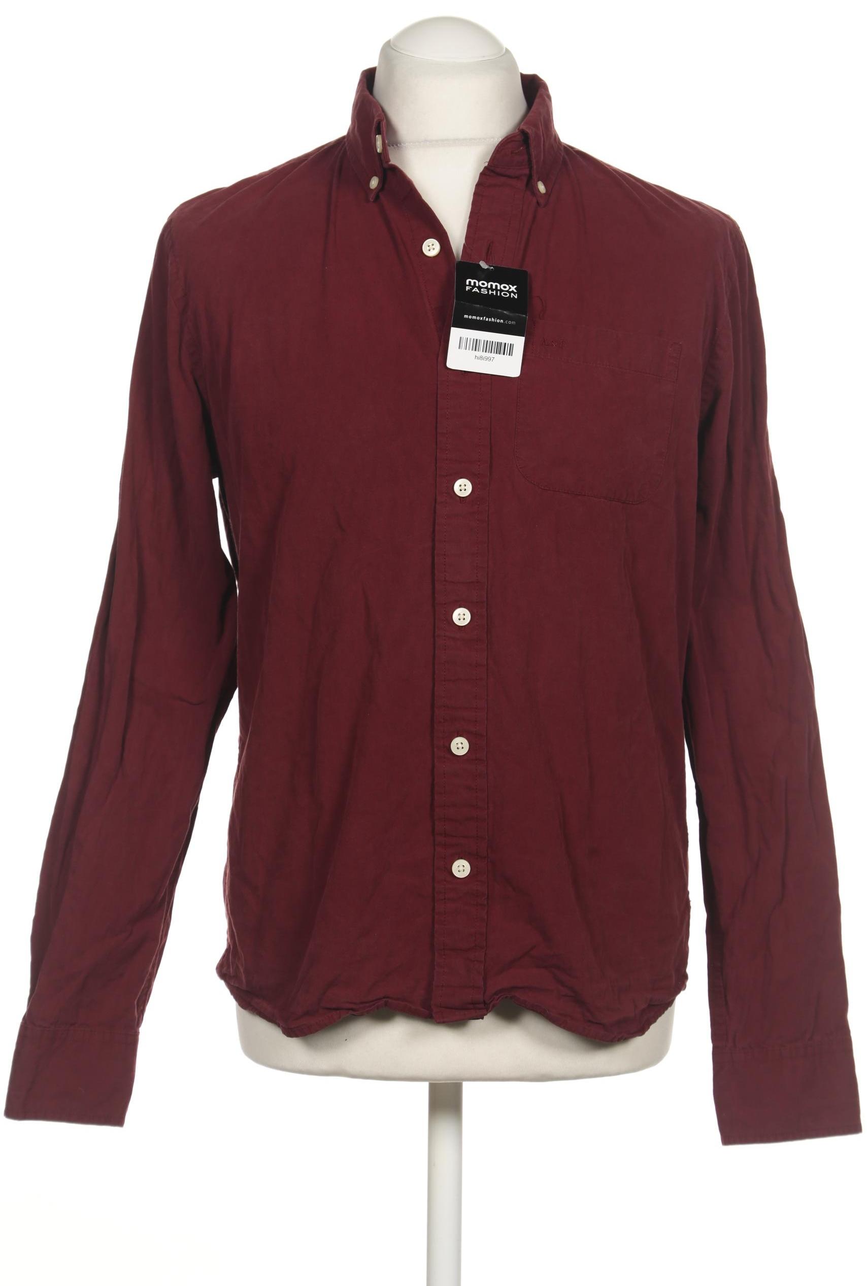 

Abercrombie & Fitch Herren Hemd, bordeaux, Gr. 52