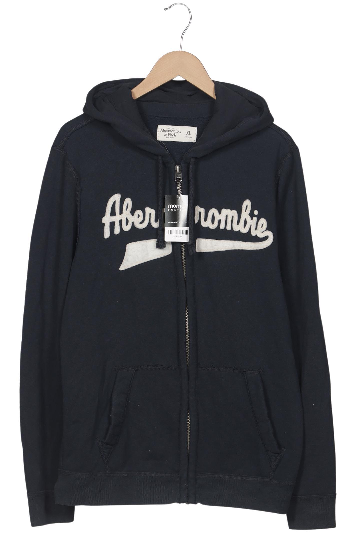 

Abercrombie & Fitch Herren Kapuzenpullover, marineblau, Gr. 54