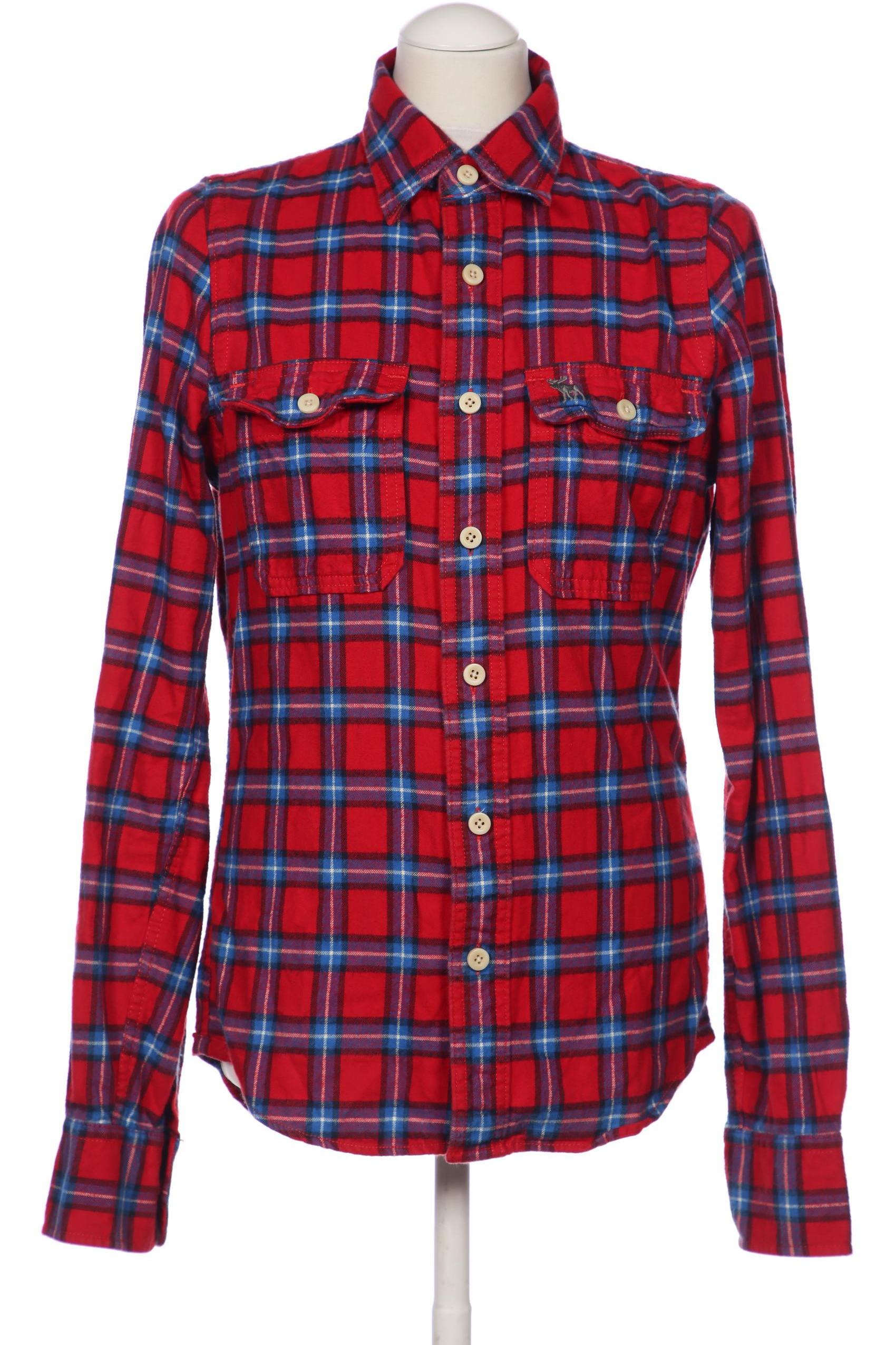 

Abercrombie & Fitch Herren Hemd, rot, Gr. 46