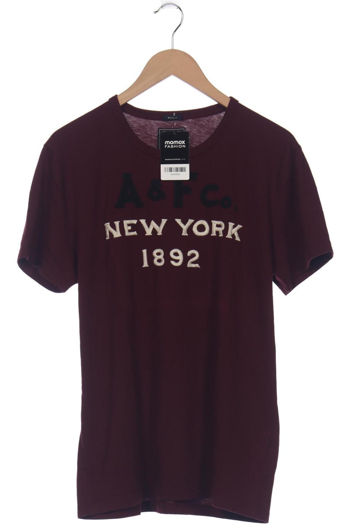 

Abercrombie & Fitch Herren T-Shirt, bordeaux, Gr. 54