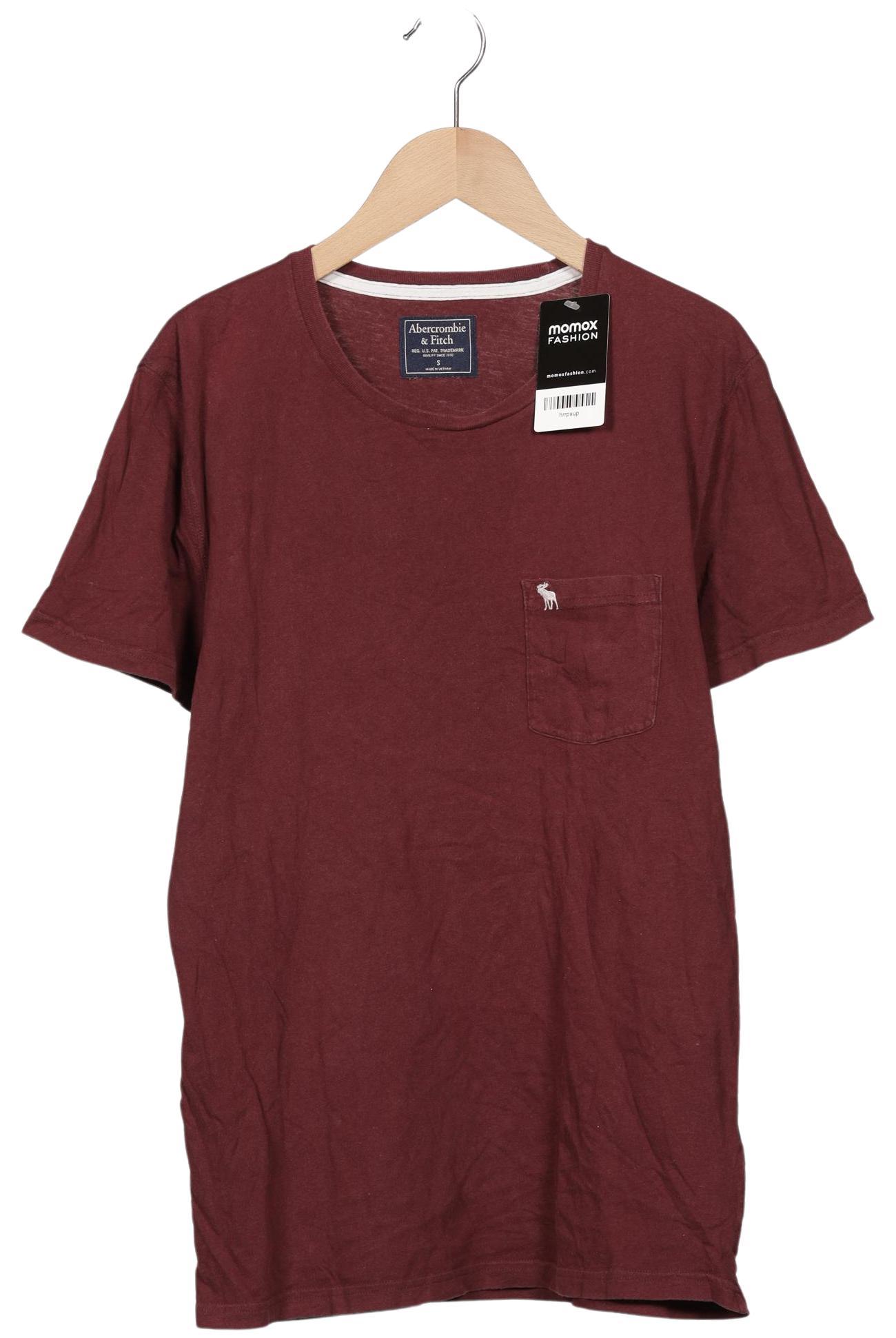 

Abercrombie & Fitch Herren T-Shirt, bordeaux, Gr. 46