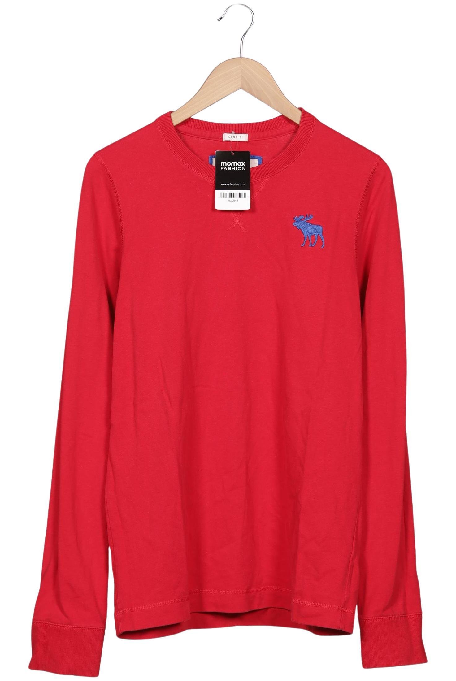 

Abercrombie & Fitch Herren Langarmshirt, rot, Gr. 56