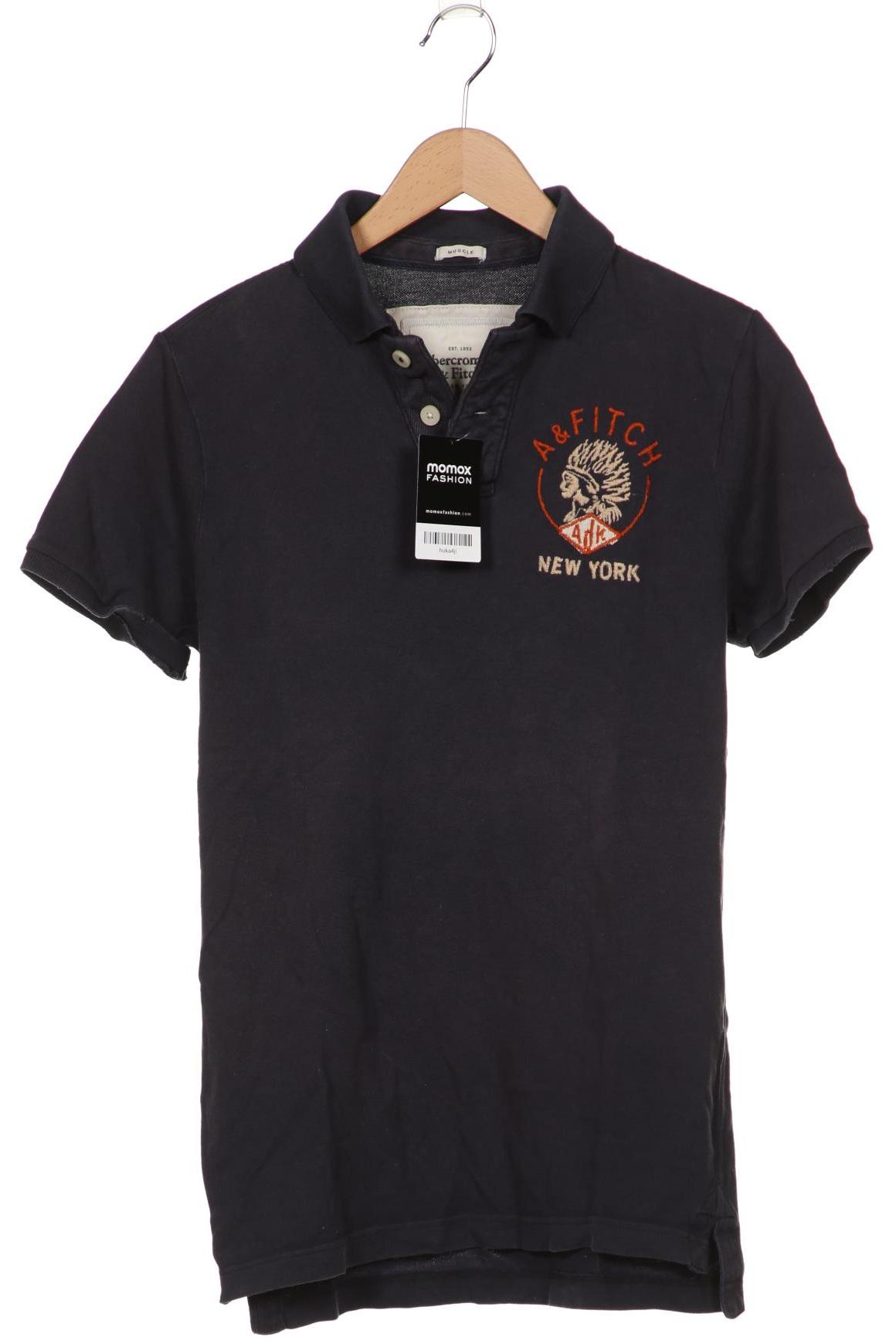 

Abercrombie & Fitch Herren Poloshirt, marineblau