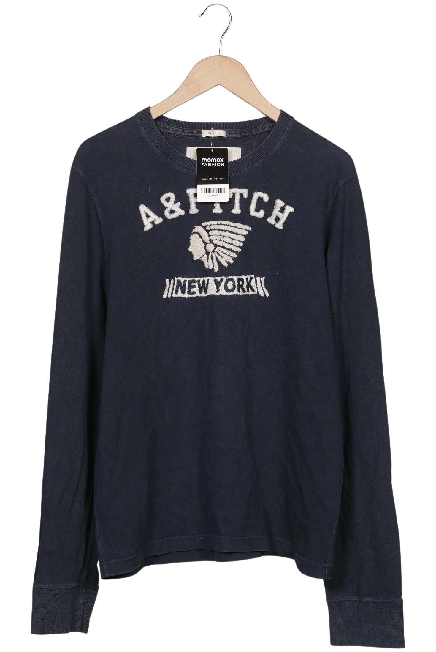 

Abercrombie & Fitch Herren Sweatshirt, marineblau, Gr. 56