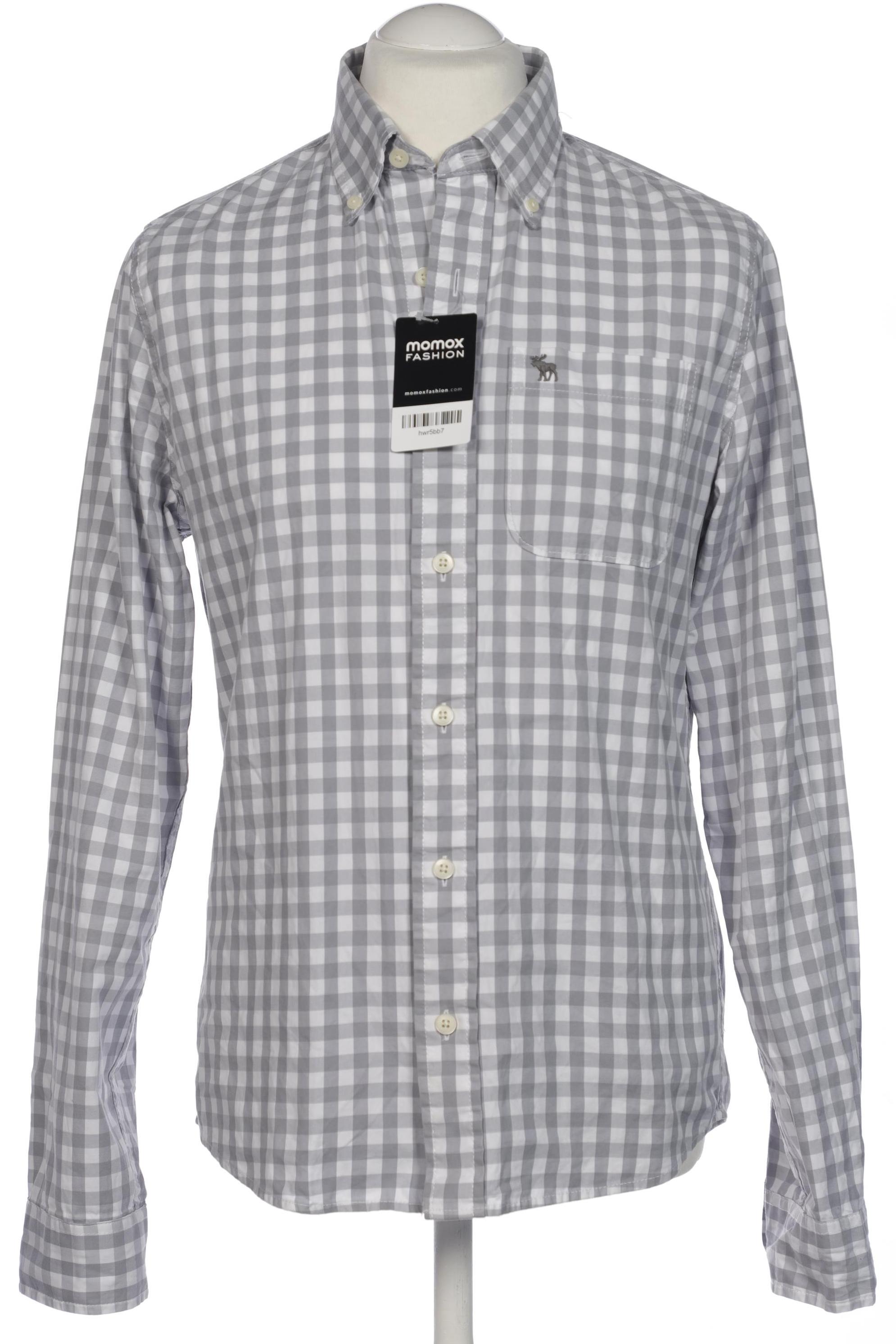 

Abercrombie & Fitch Herren Hemd, grau, Gr. 48