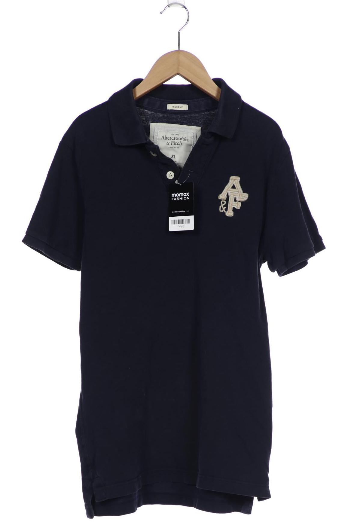 

Abercrombie & Fitch Herren Poloshirt, marineblau