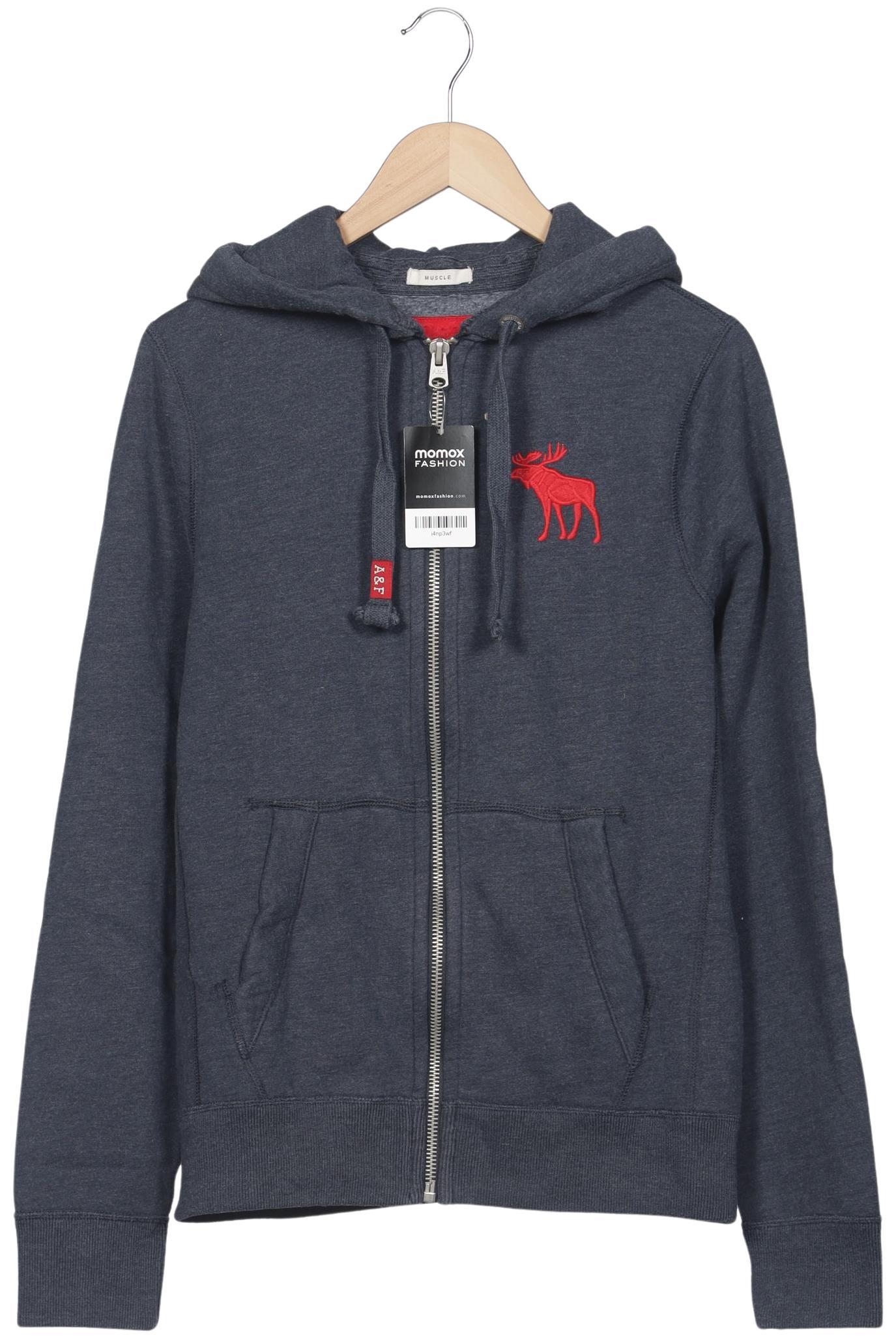 

Abercrombie & Fitch Herren Kapuzenpullover, marineblau, Gr. 48