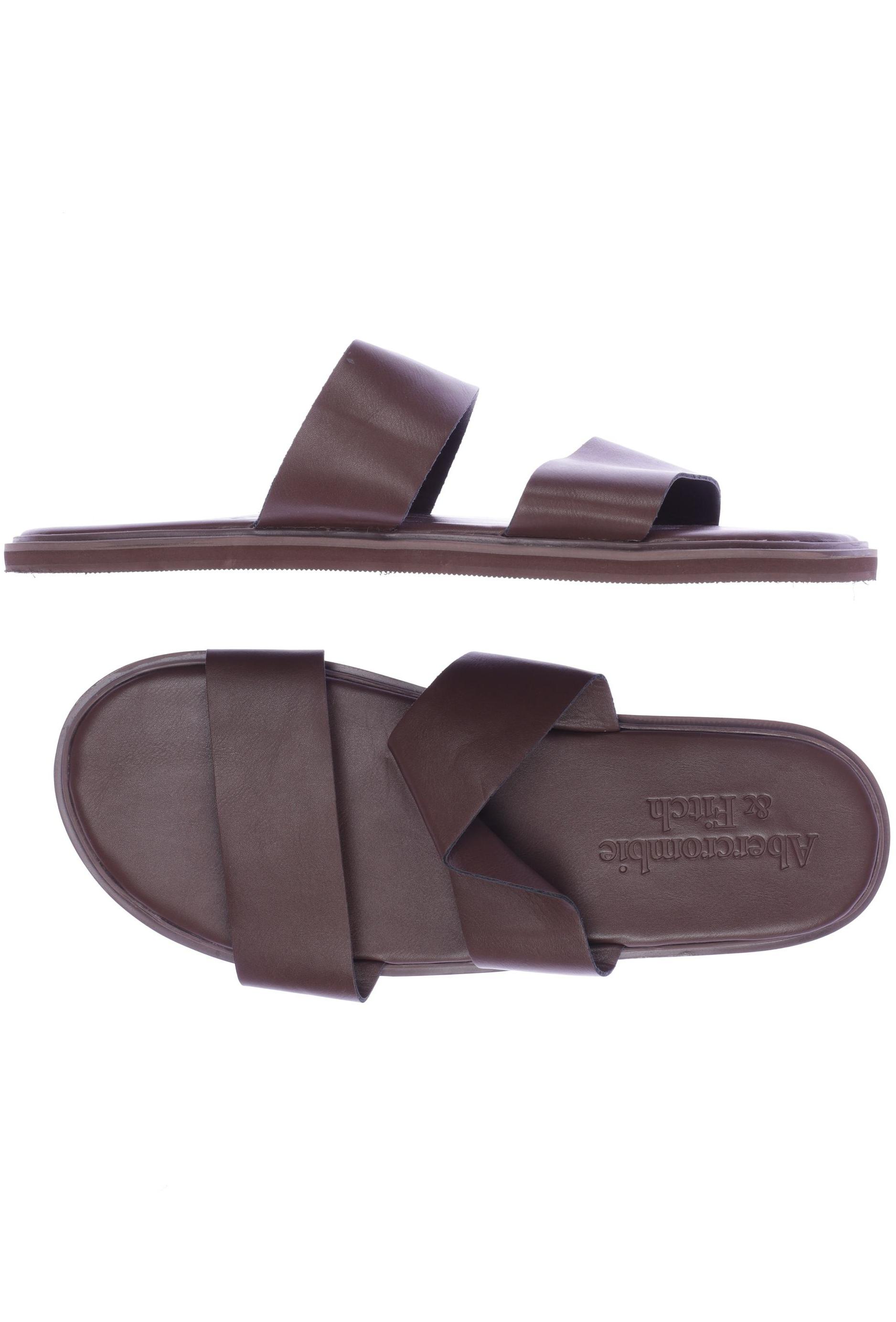 

Abercrombie & Fitch Herren Sandale, braun, Gr. 46