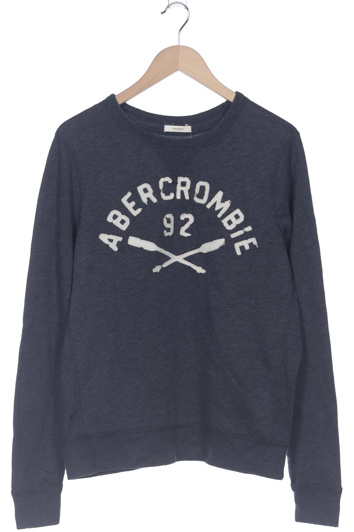 

Abercrombie & Fitch Herren Sweatshirt, marineblau, Gr. 48