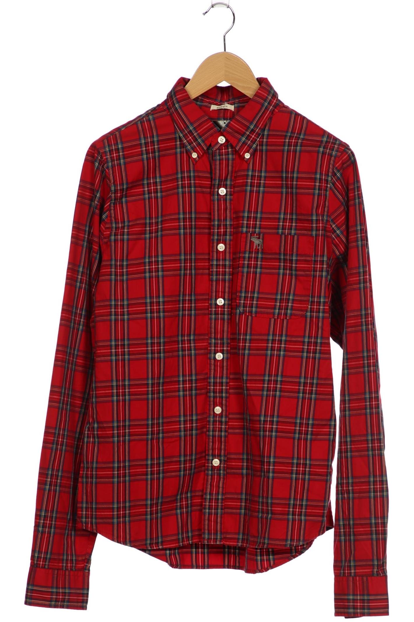 

Abercrombie & Fitch Herren Hemd, rot, Gr. 56