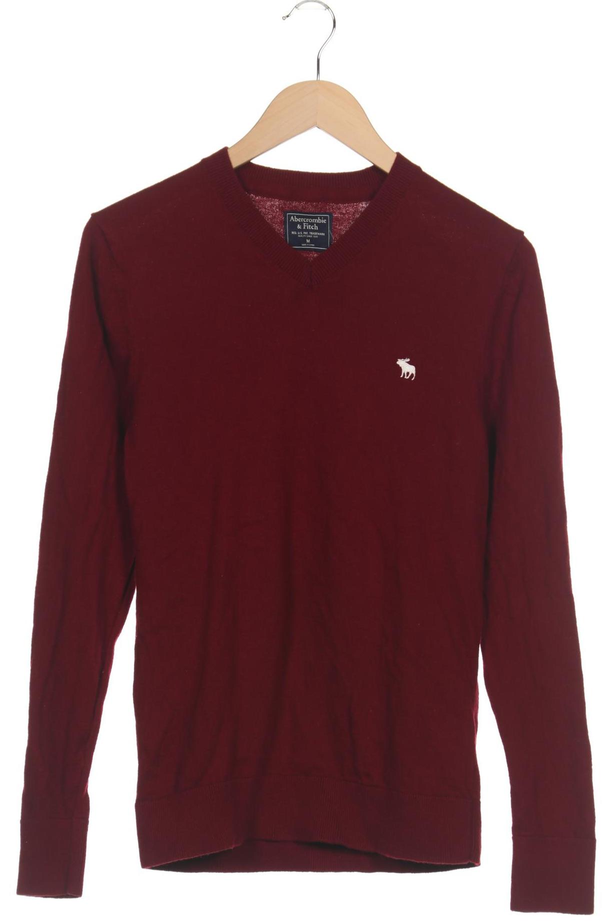 

Abercrombie & Fitch Herren Pullover, bordeaux, Gr. 48