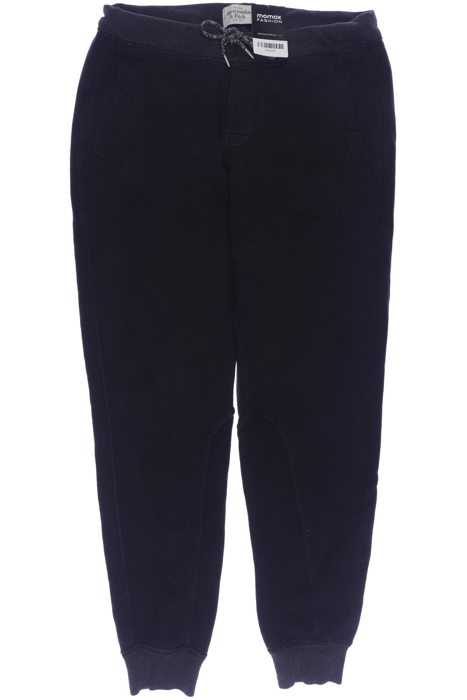

Abercrombie & Fitch Herren Stoffhose, schwarz, Gr. 0