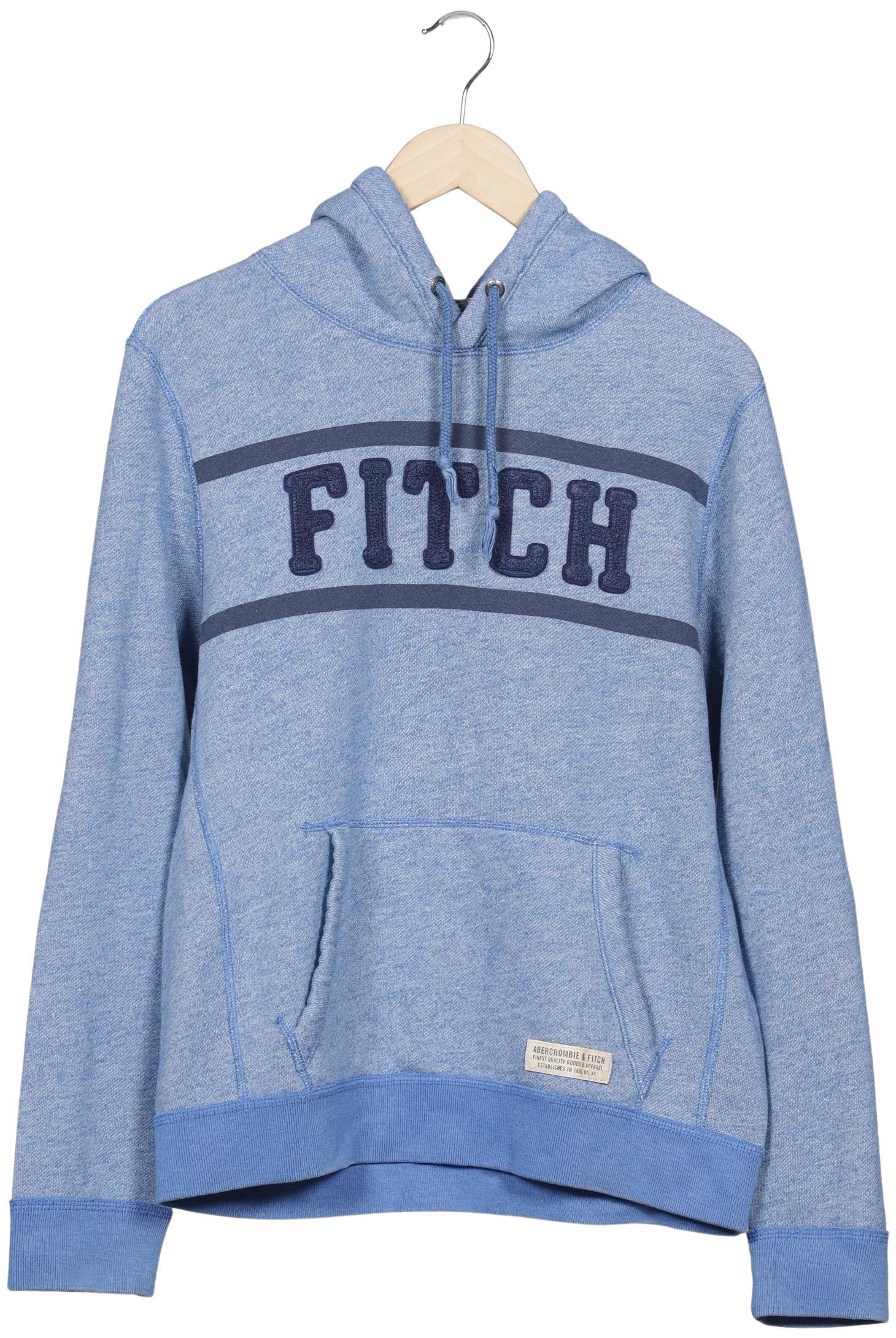 

Abercrombie & Fitch Herren Kapuzenpullover, hellblau, Gr. 52