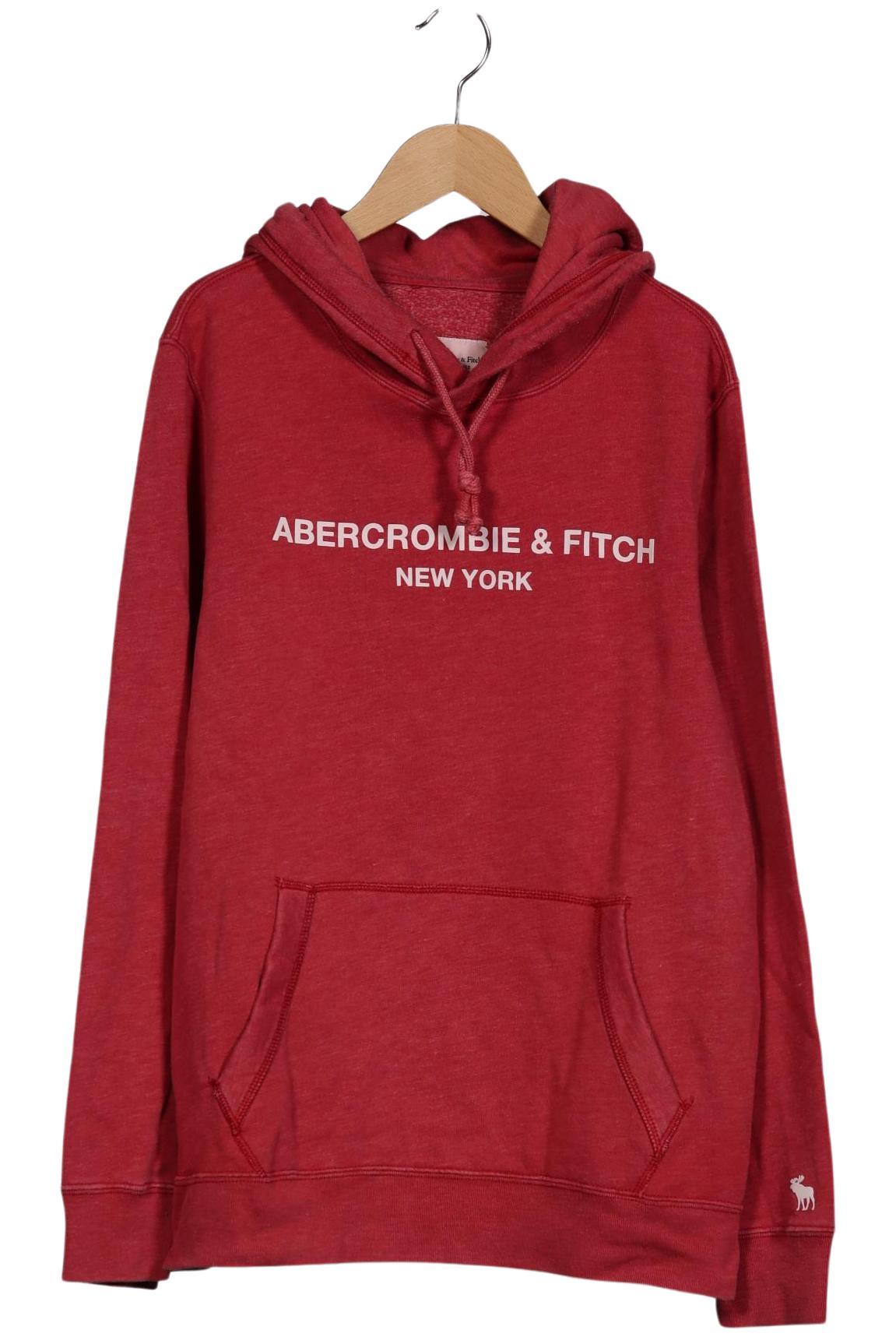 

Abercrombie & Fitch Herren Kapuzenpullover, rot, Gr. 48