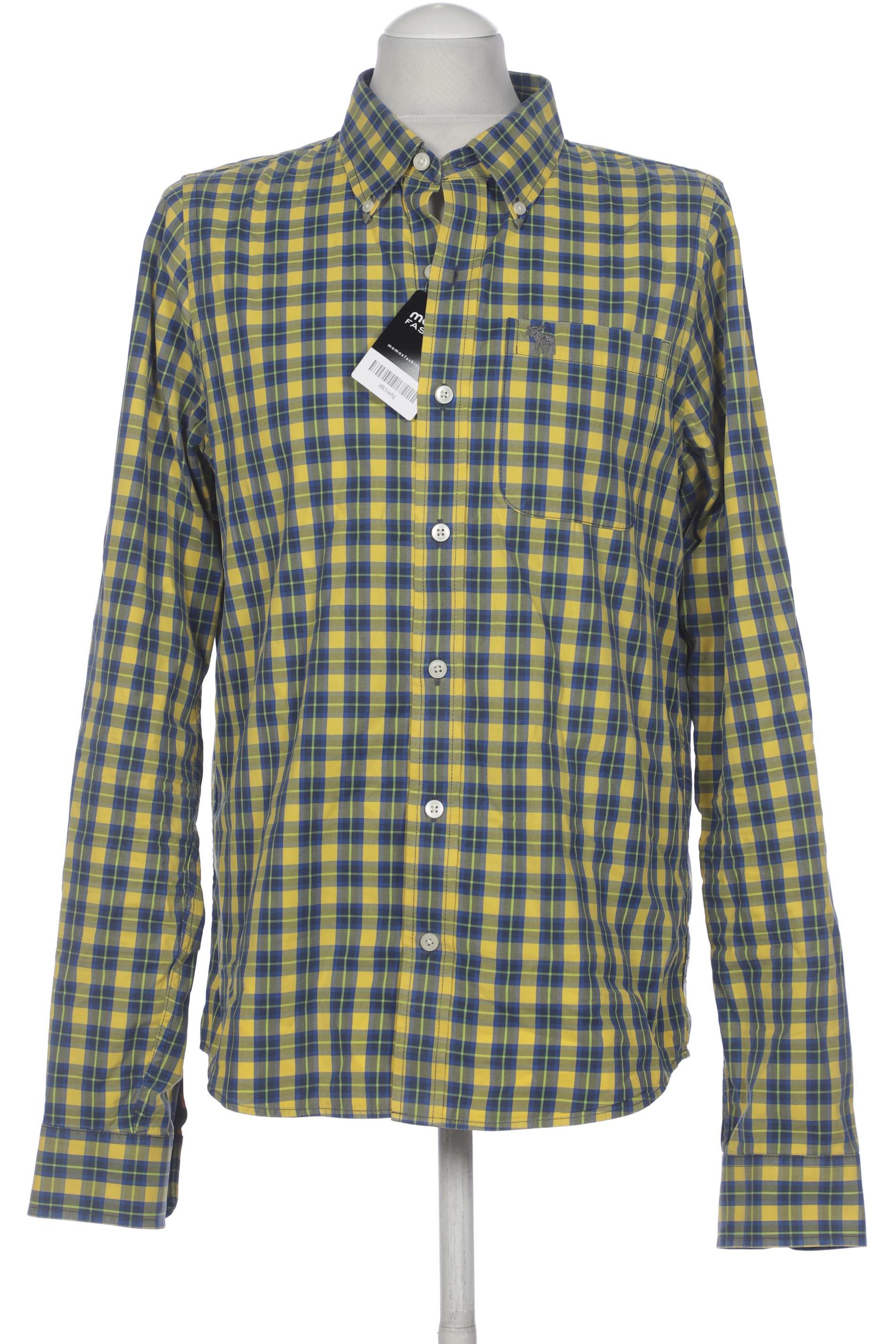 

Abercrombie & Fitch Herren Hemd, gelb