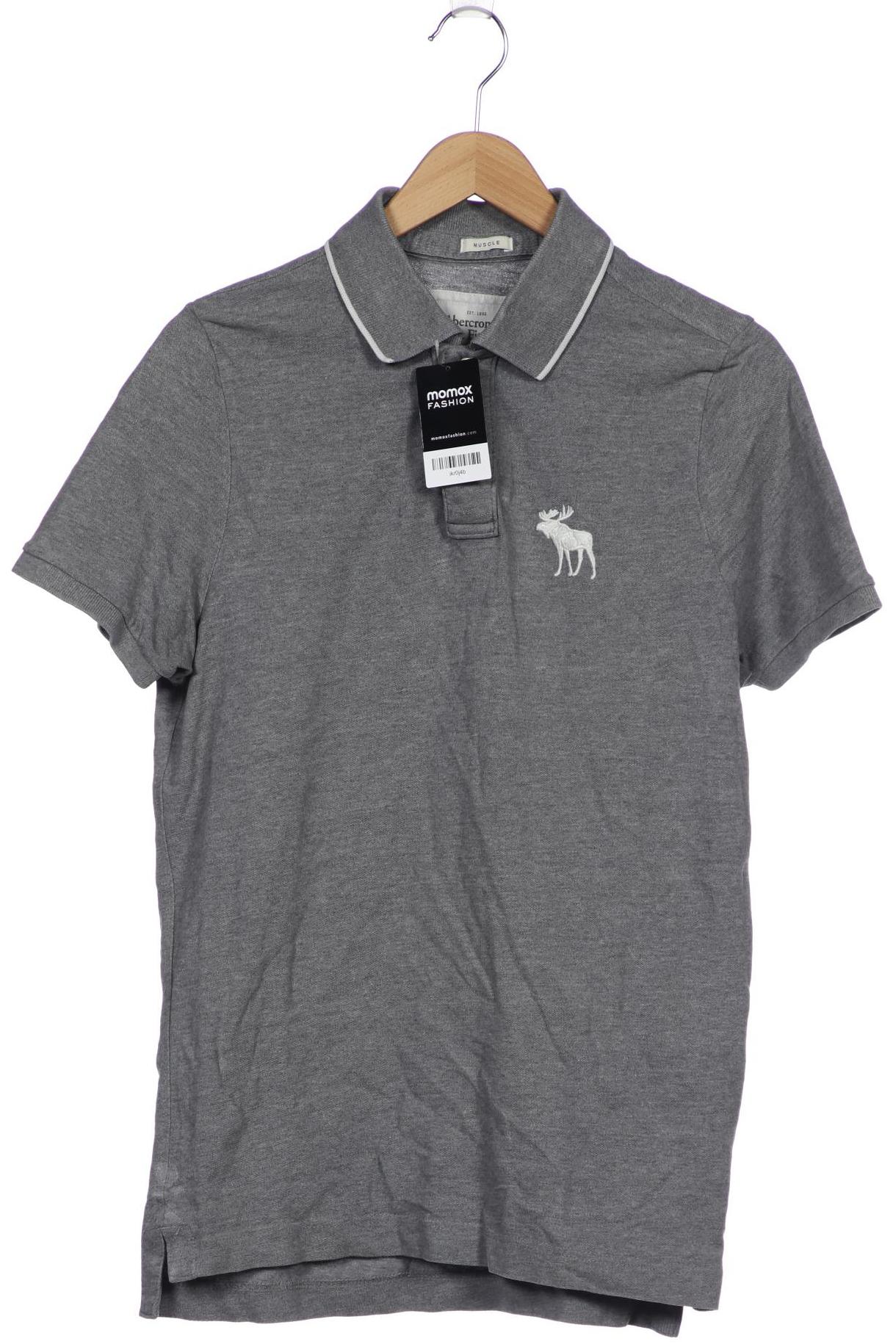 

Abercrombie & Fitch Herren Poloshirt, grau