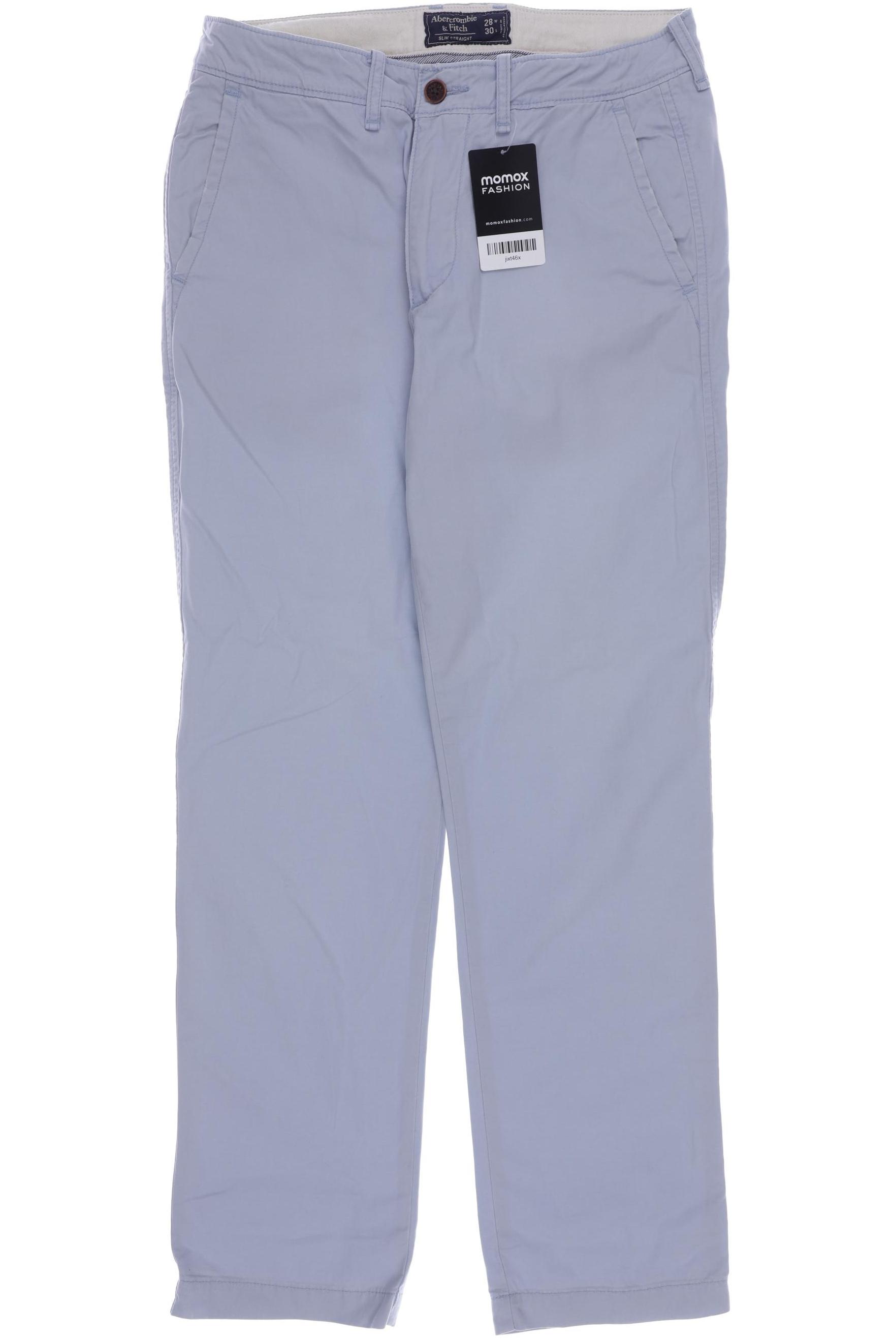 

Abercrombie & Fitch Herren Stoffhose, hellblau, Gr. 28