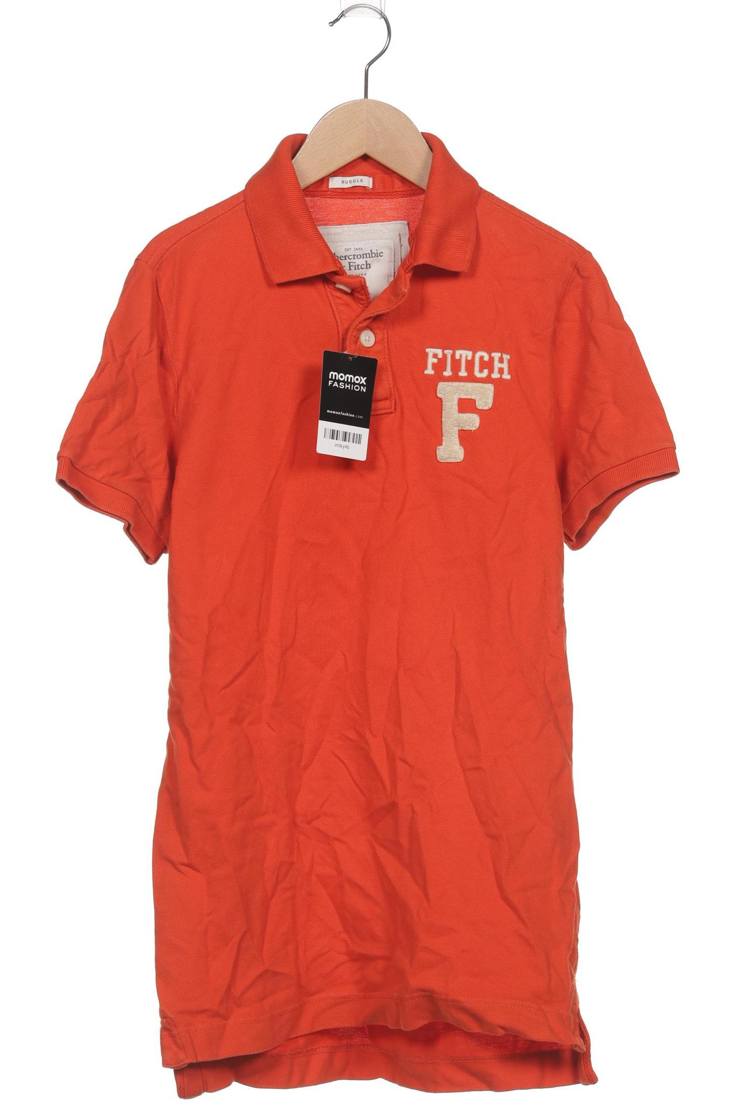 

Abercrombie & Fitch Herren Poloshirt, orange, Gr. 48