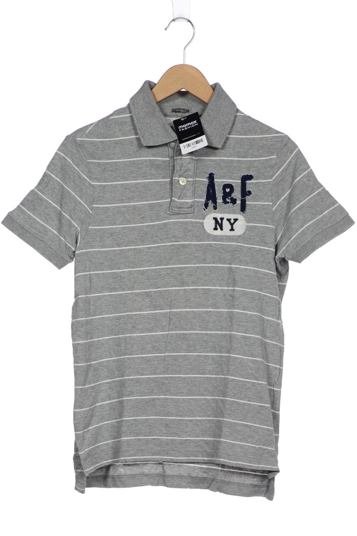 

Abercrombie & Fitch Herren Poloshirt, grau