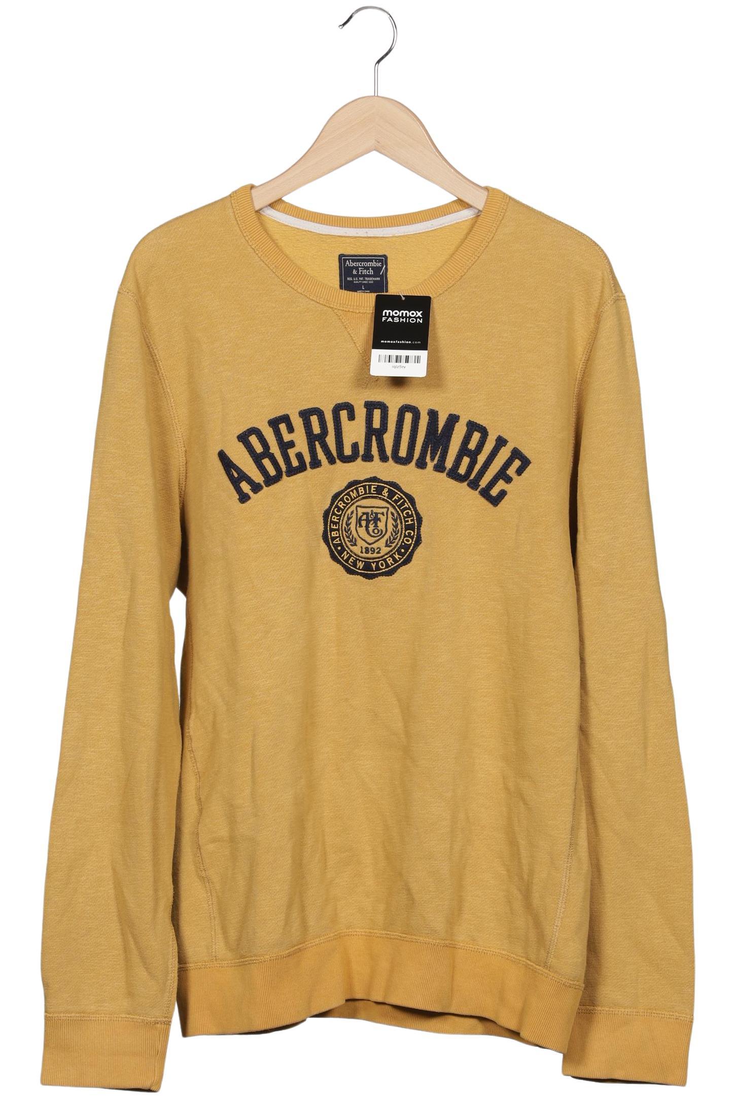 

Abercrombie & Fitch Herren Sweatshirt, gelb, Gr. 52