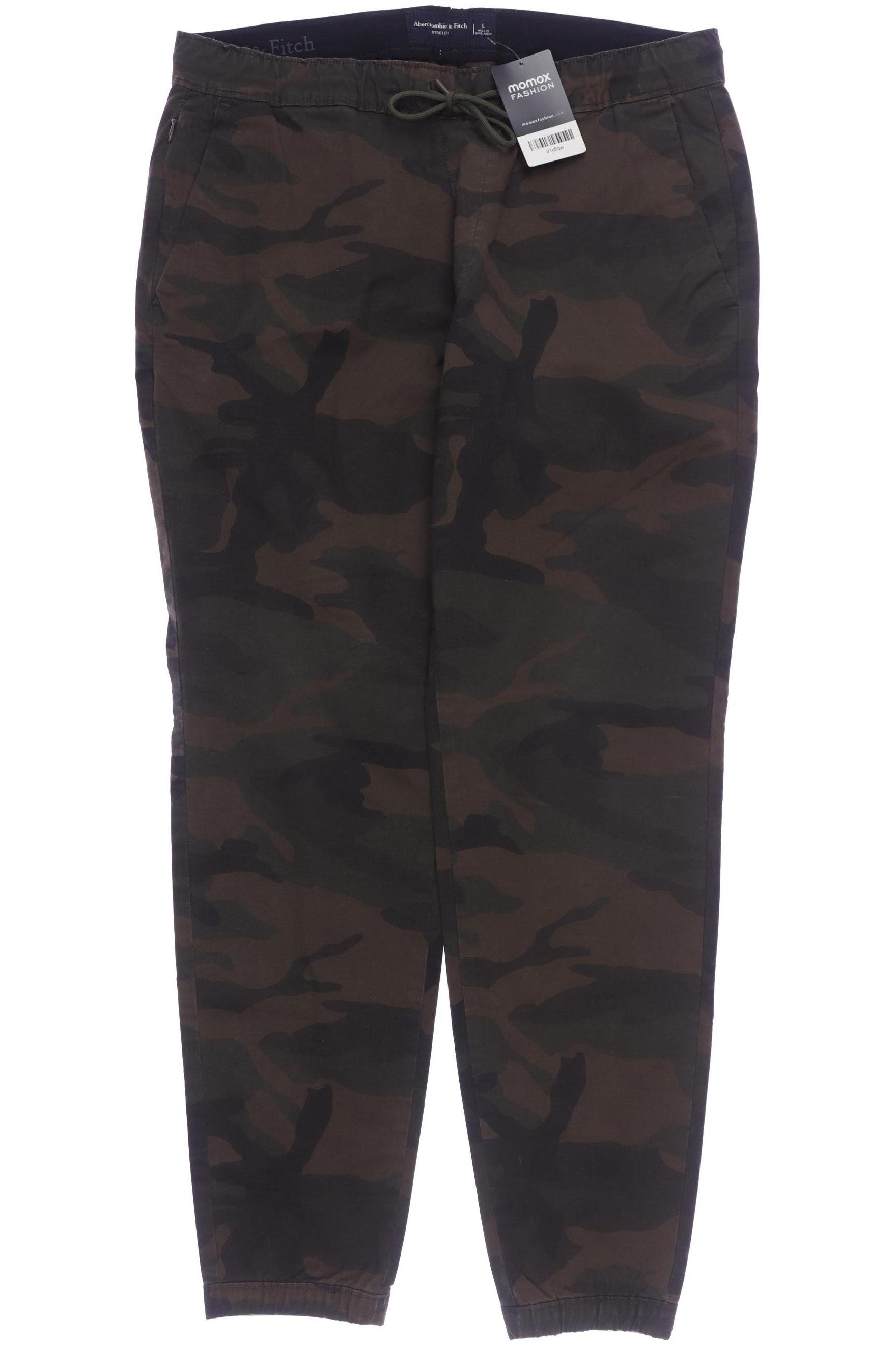 

Abercrombie & Fitch Herren Stoffhose, braun, Gr. 0