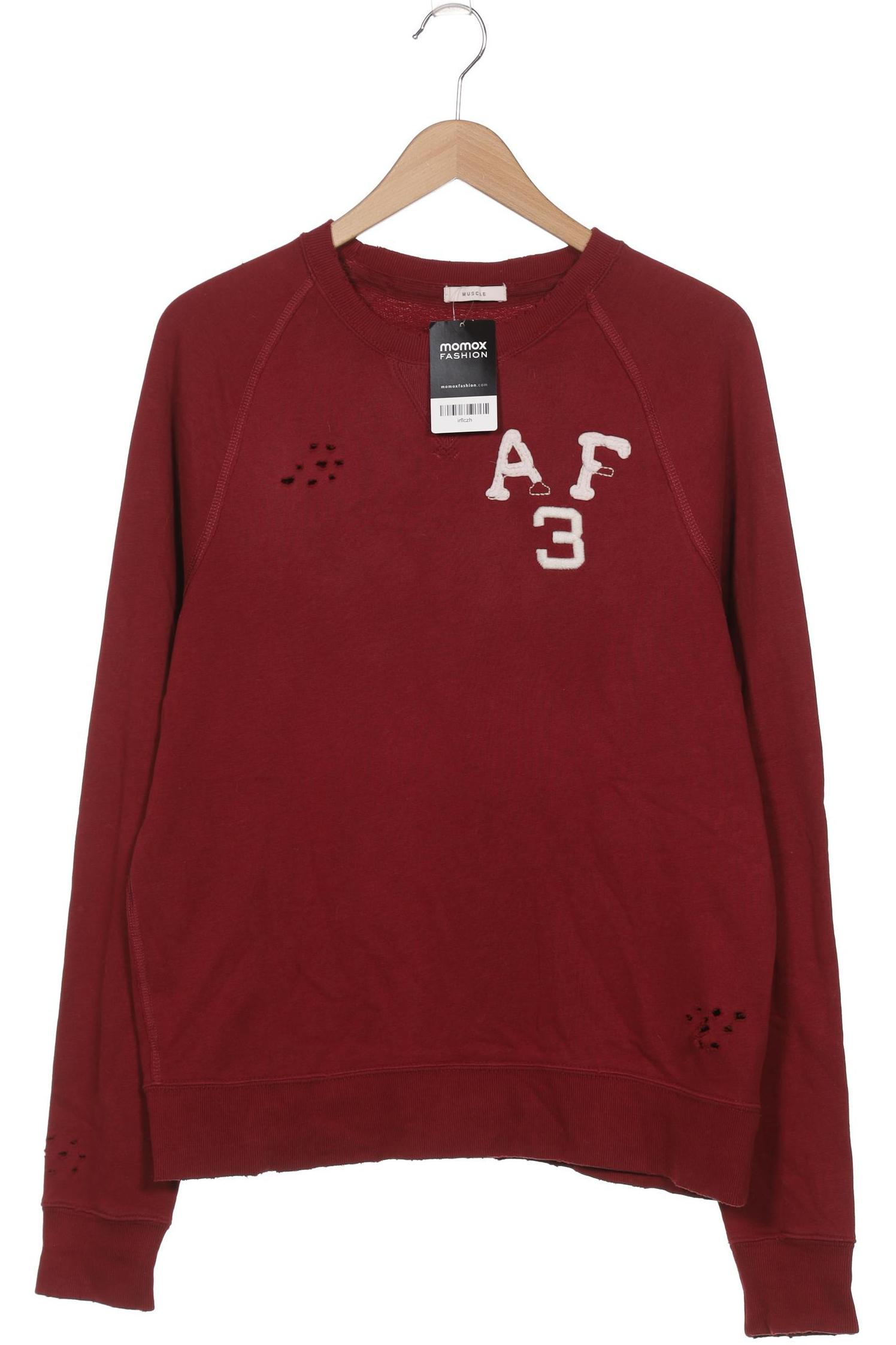 

Abercrombie & Fitch Herren Sweatshirt, bordeaux, Gr. 54