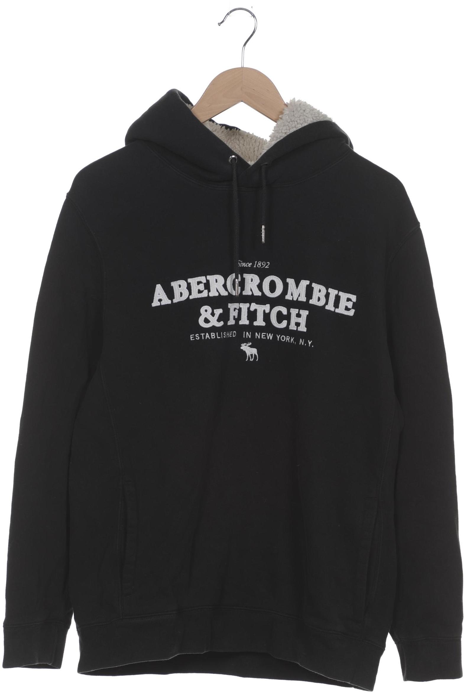 

Abercrombie & Fitch Herren Kapuzenpullover, schwarz, Gr. 48