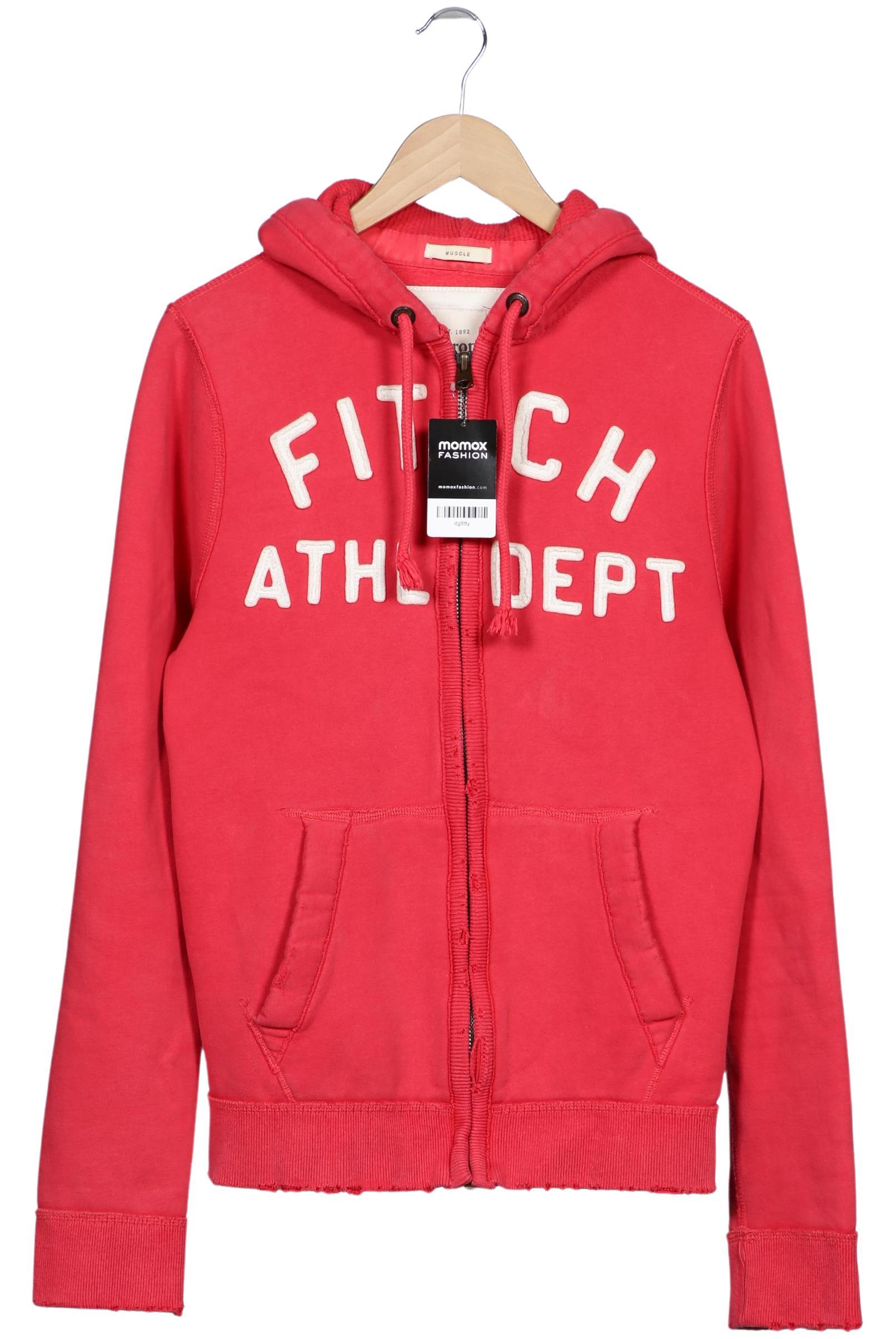 

Abercrombie & Fitch Herren Kapuzenpullover, rot, Gr. 52