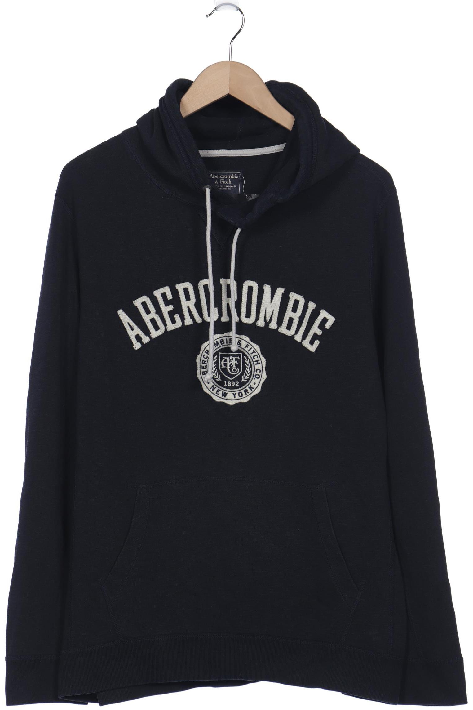 

Abercrombie & Fitch Herren Kapuzenpullover, marineblau