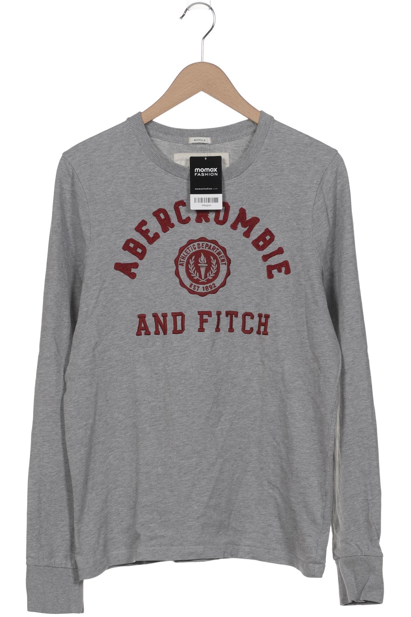 

Abercrombie & Fitch Herren Sweatshirt, grau, Gr. 54
