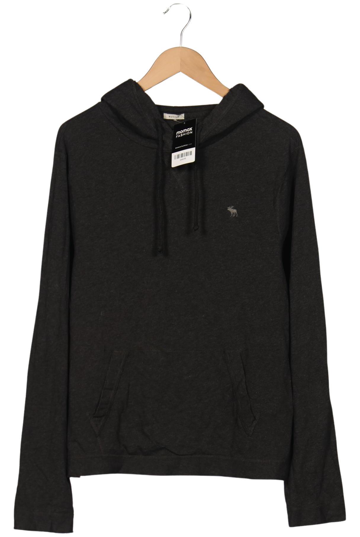 

Abercrombie & Fitch Herren Kapuzenpullover, grau, Gr. 48