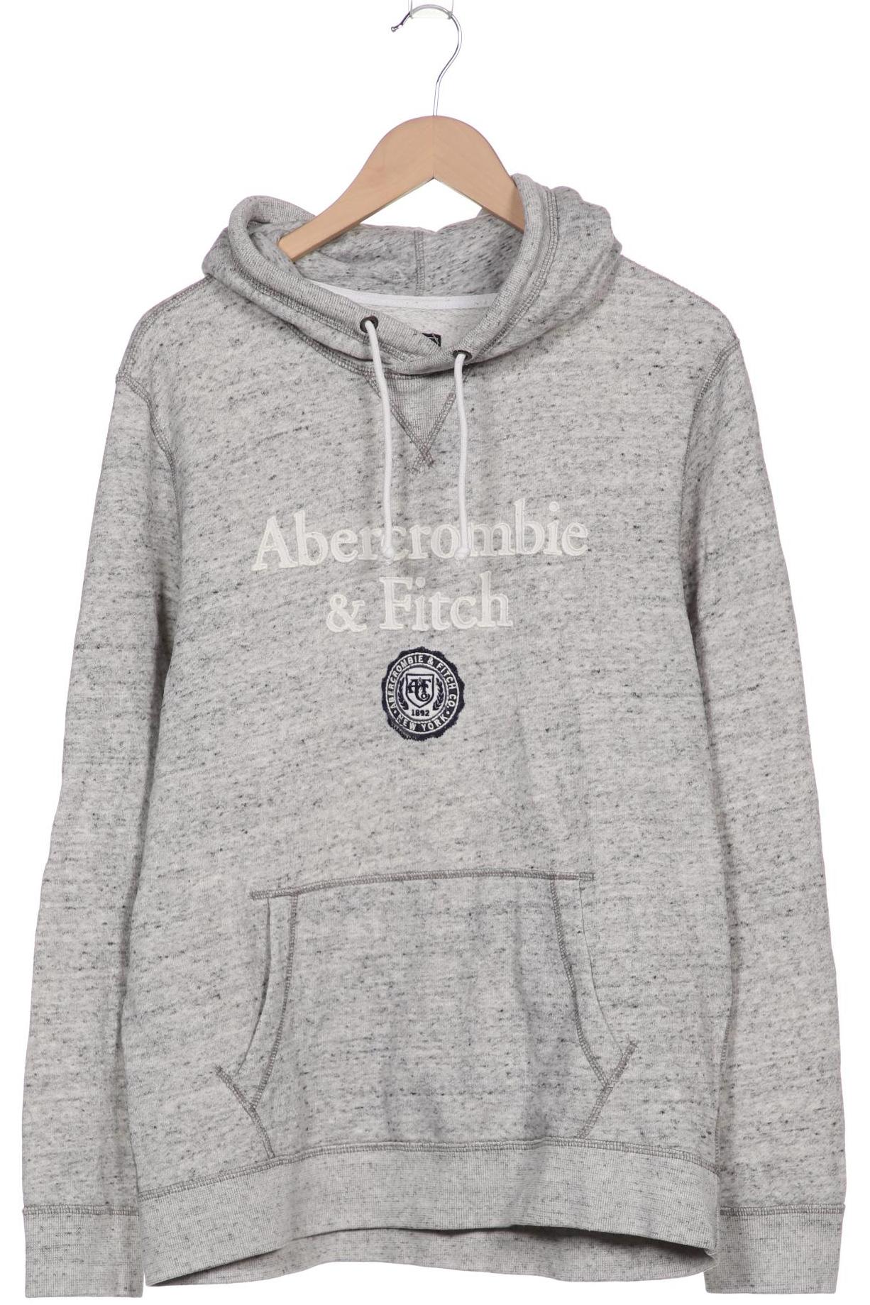 

Abercrombie & Fitch Herren Kapuzenpullover, grau, Gr. 52