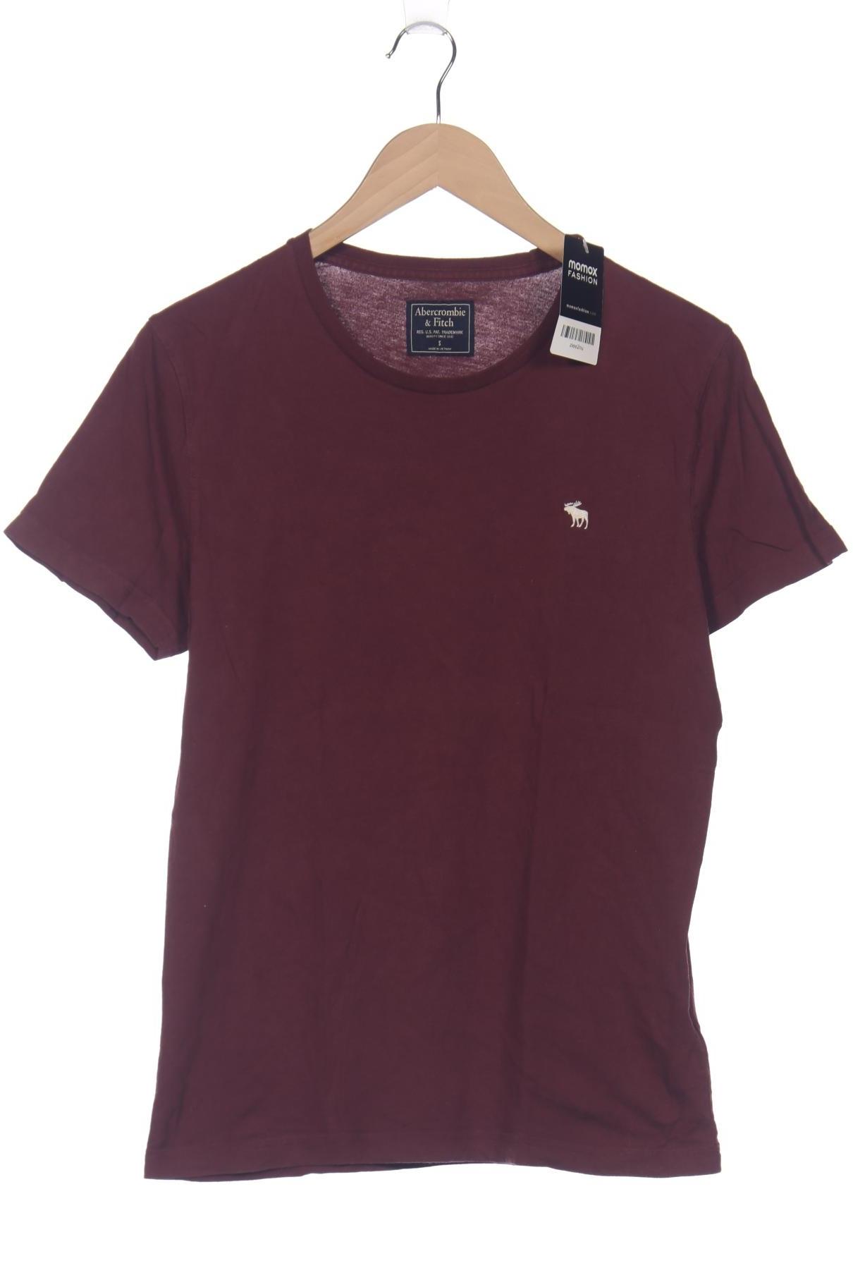 

Abercrombie & Fitch Herren T-Shirt, bordeaux, Gr. 46