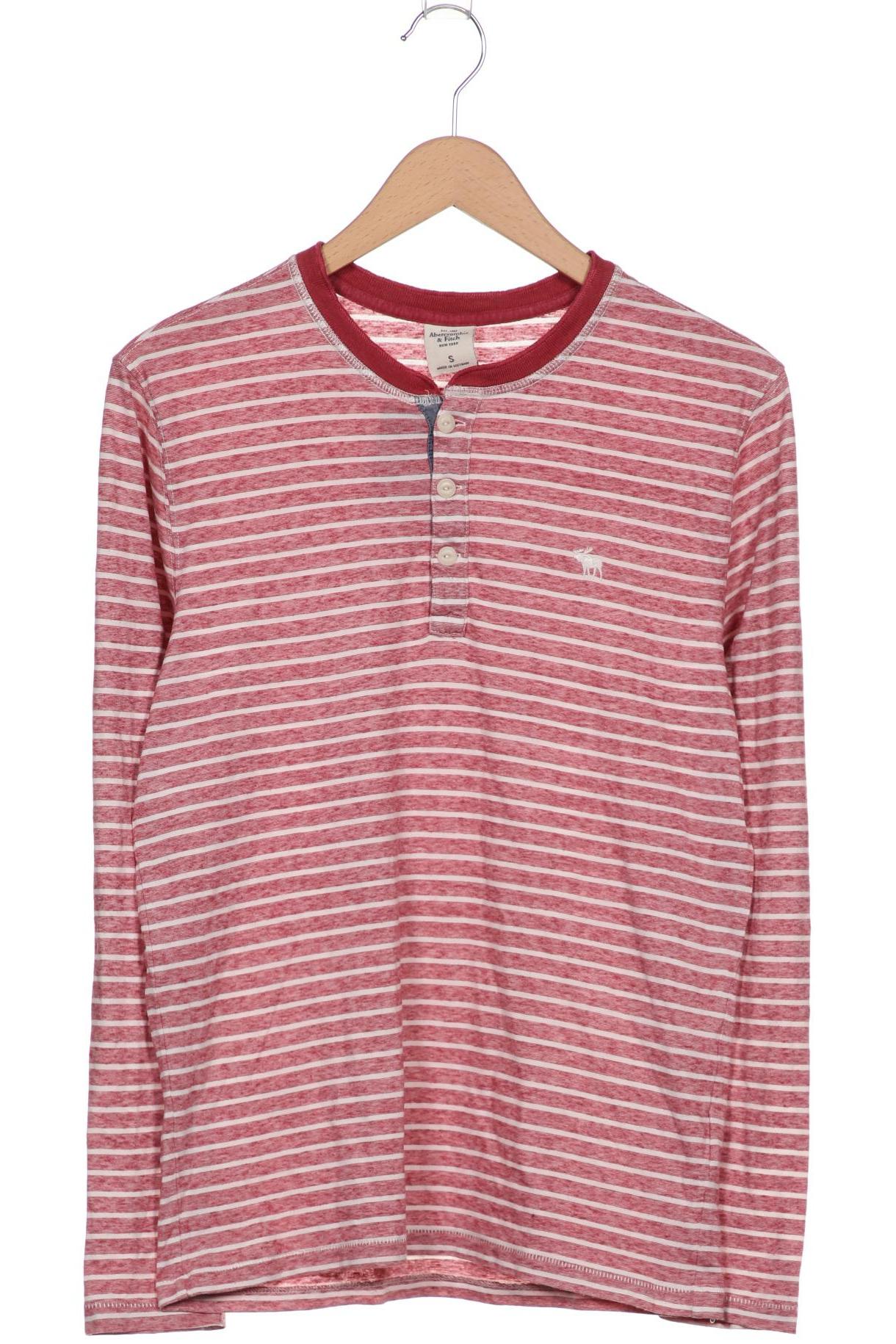 

Abercrombie & Fitch Herren Langarmshirt, bordeaux