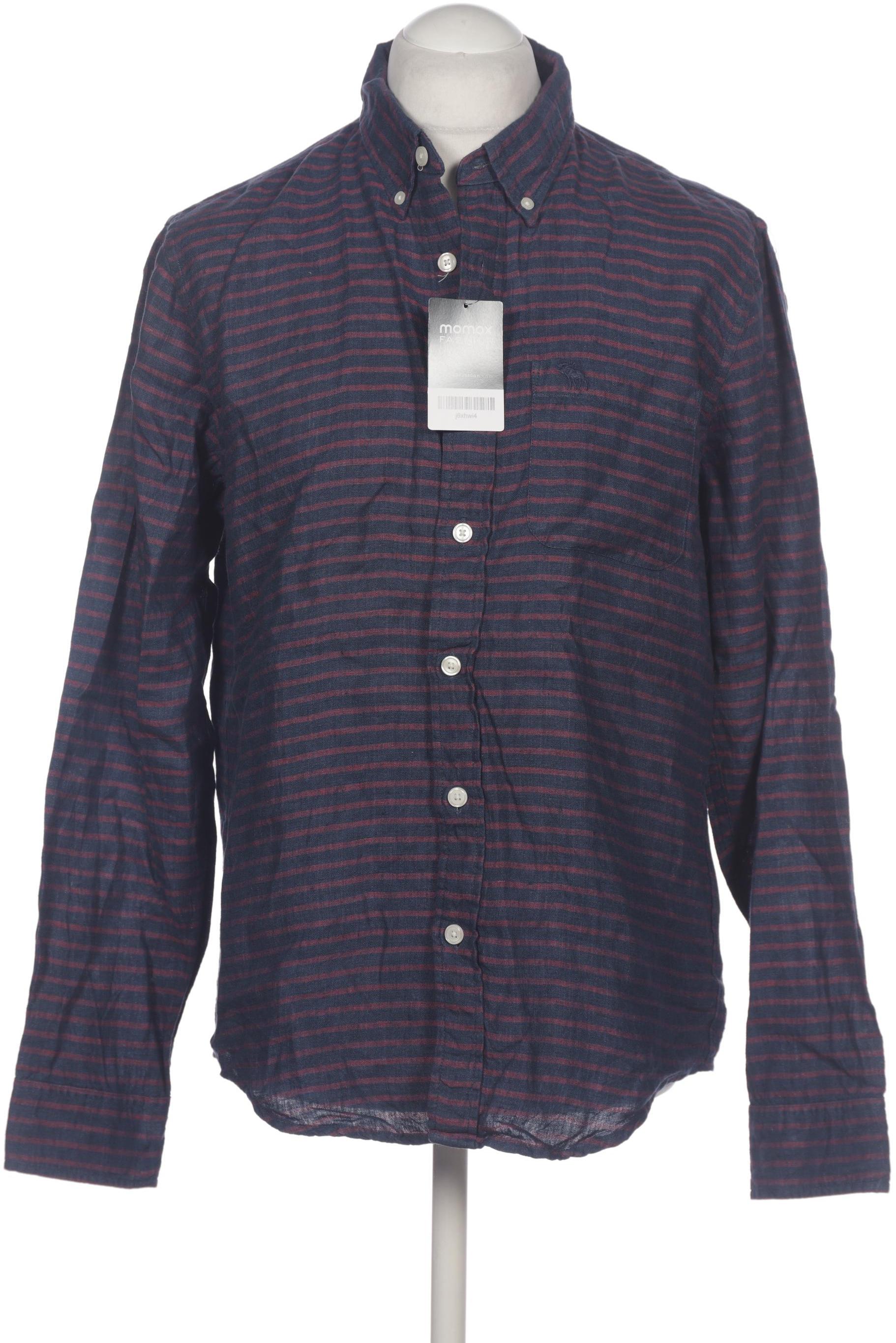

Abercrombie & Fitch Herren Hemd, marineblau, Gr. 48